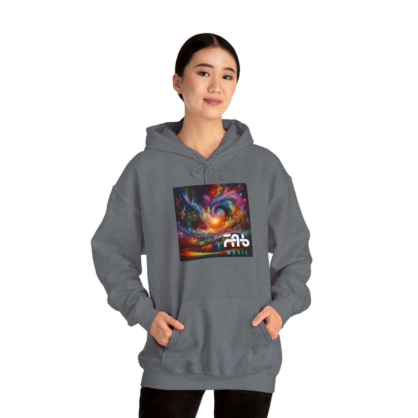 FabMusic Unisex Heavy Blend™ Hoodie (Art of Music)