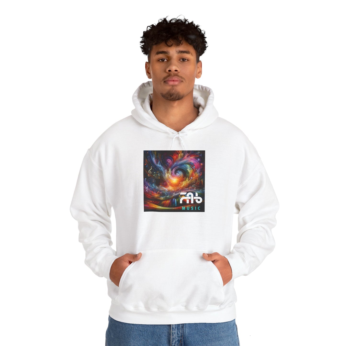 FabMusic Unisex Heavy Blend™ Hoodie (Art of Music)