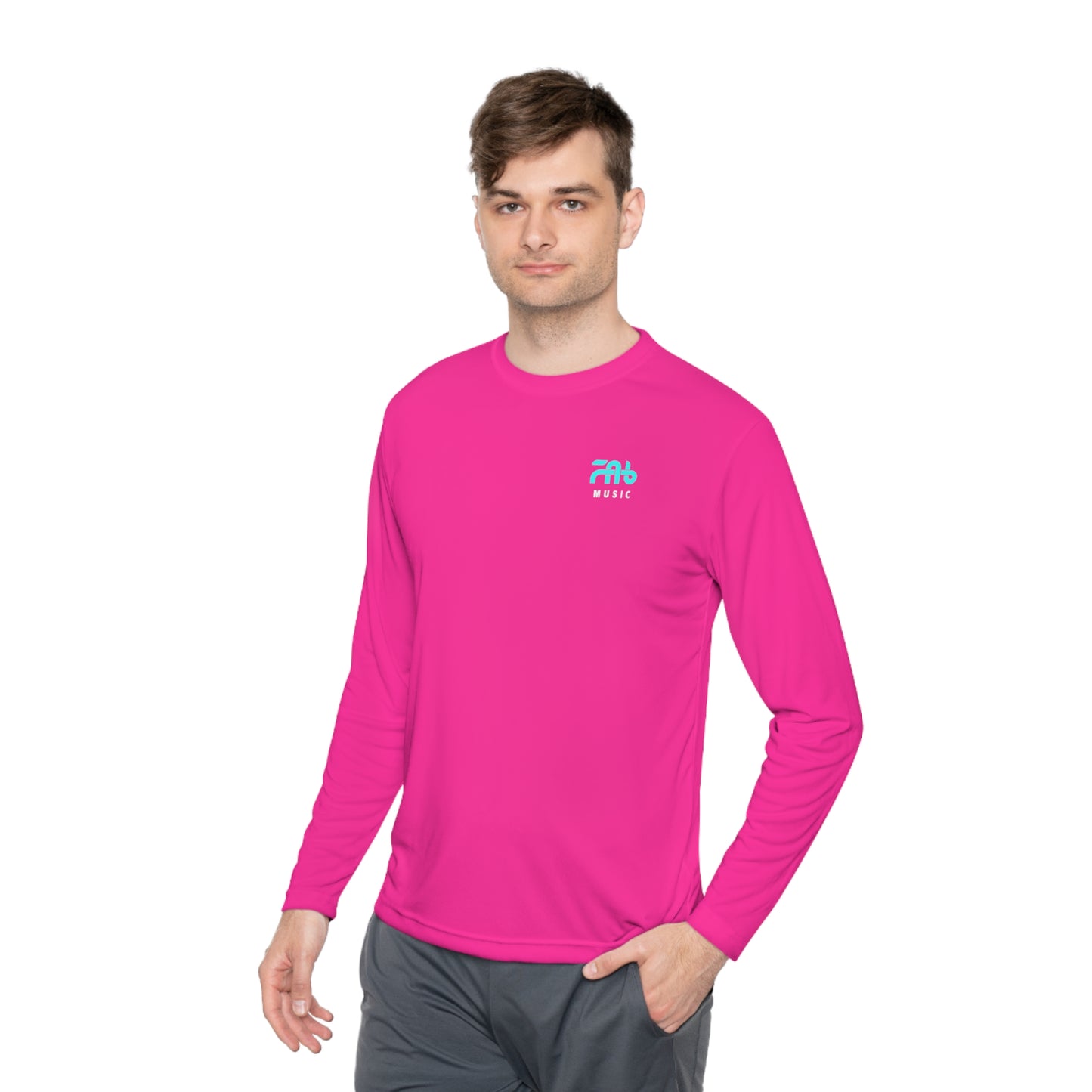 FabMusic Unisex Lightweight™ långärmad T-shirt