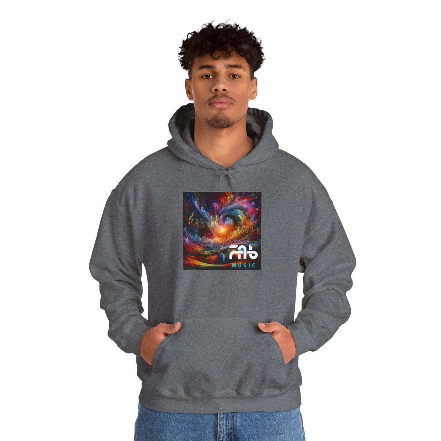 FabMusic Unisex Heavy Blend™ Hoodie (Art of Music)