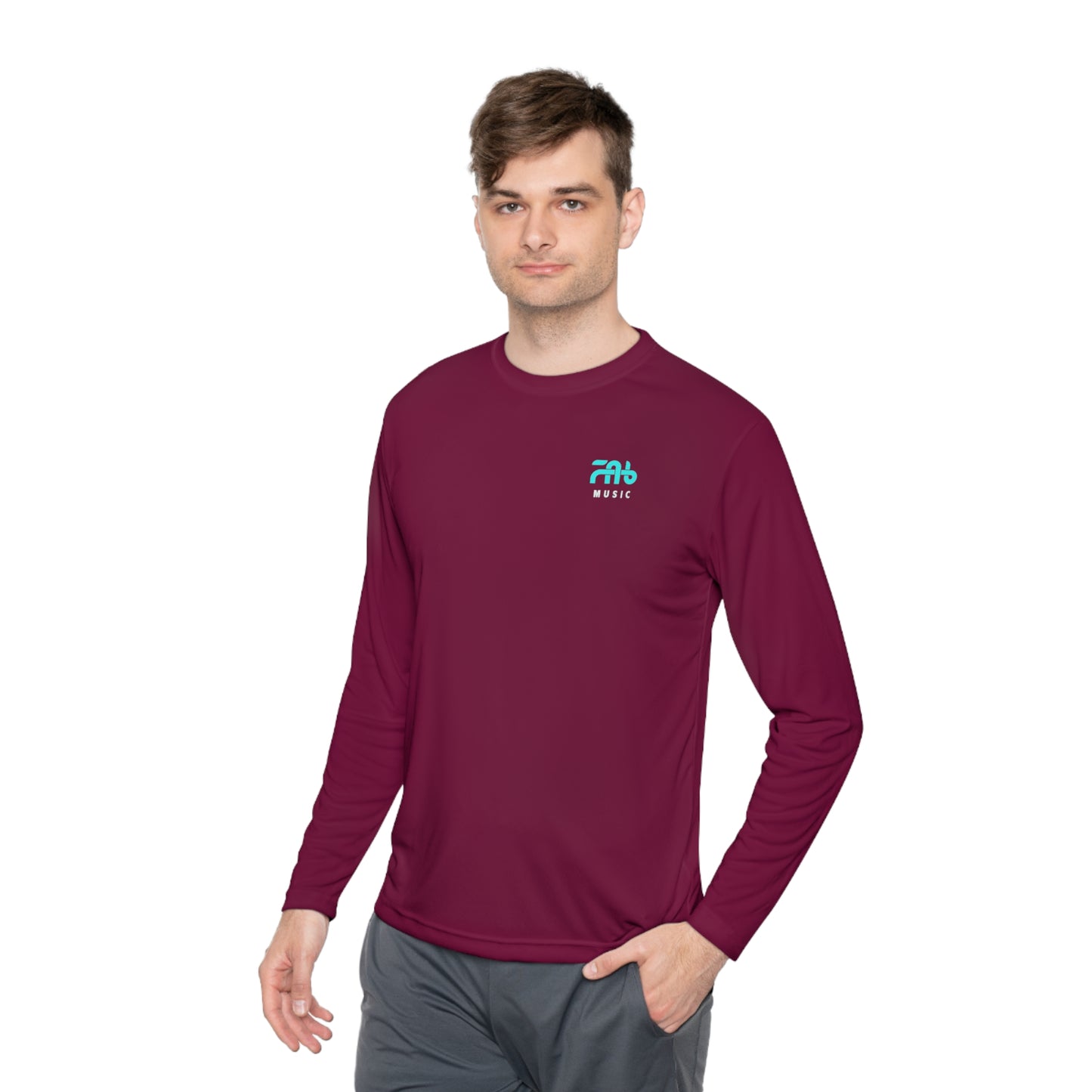 FabMusic Unisex Lightweight™ långärmad T-shirt