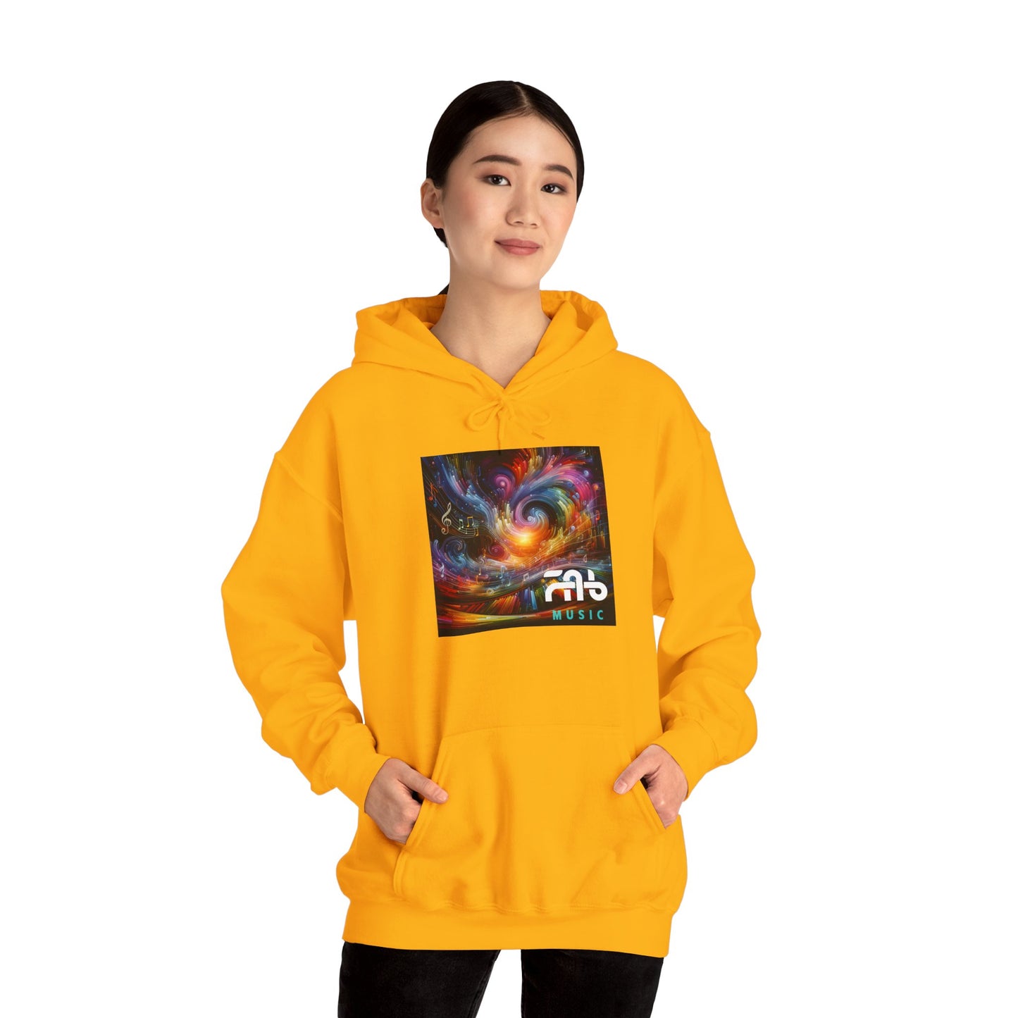 FabMusic Unisex Heavy Blend™ Hoodie (Art of Music)