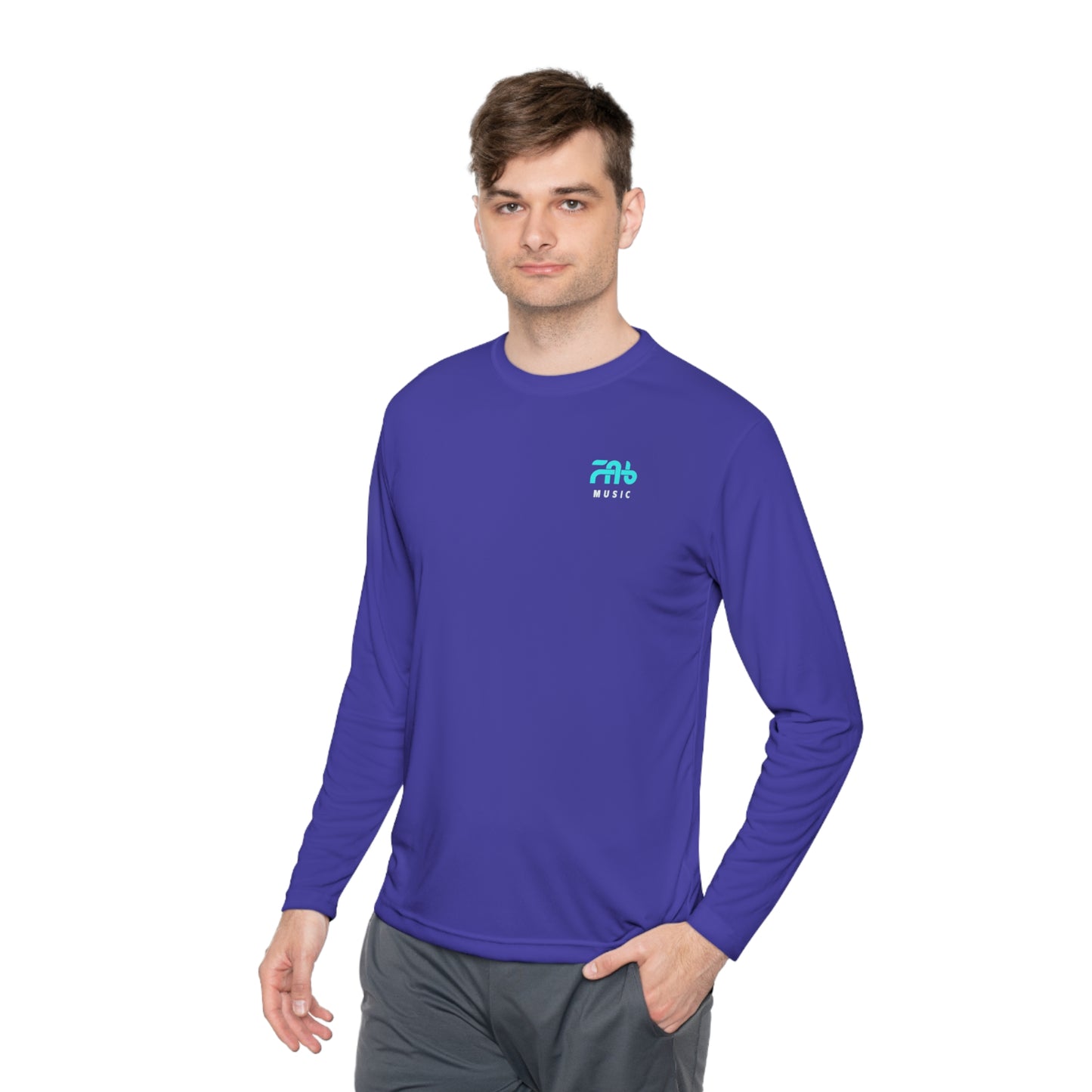 FabMusic Unisex Lightweight™ långärmad T-shirt