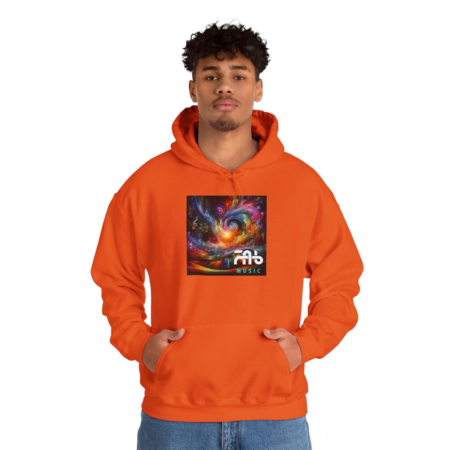 FabMusic Unisex Heavy Blend™ Hoodie (Art of Music)