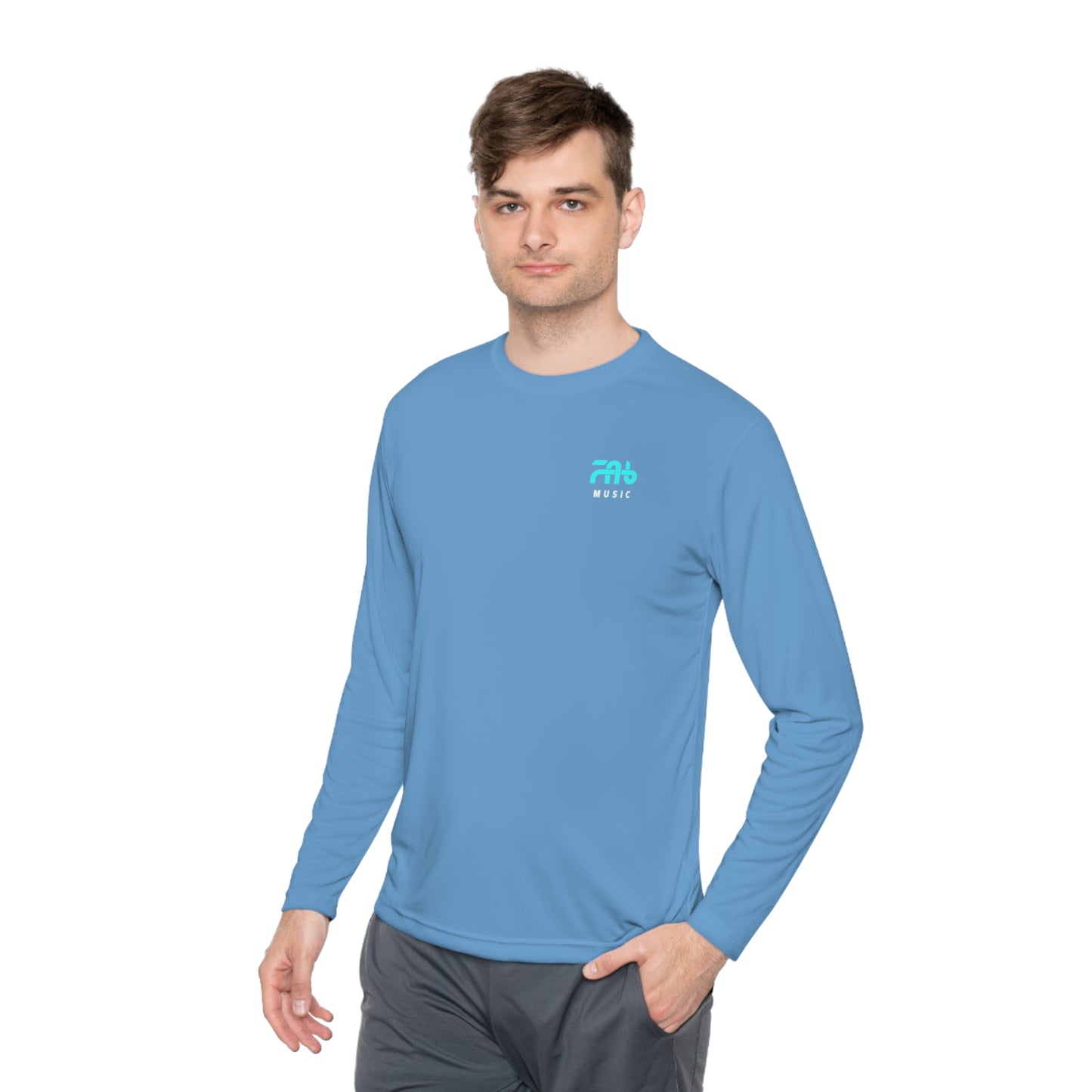 FabMusic Unisex Lightweight™ långärmad T-shirt
