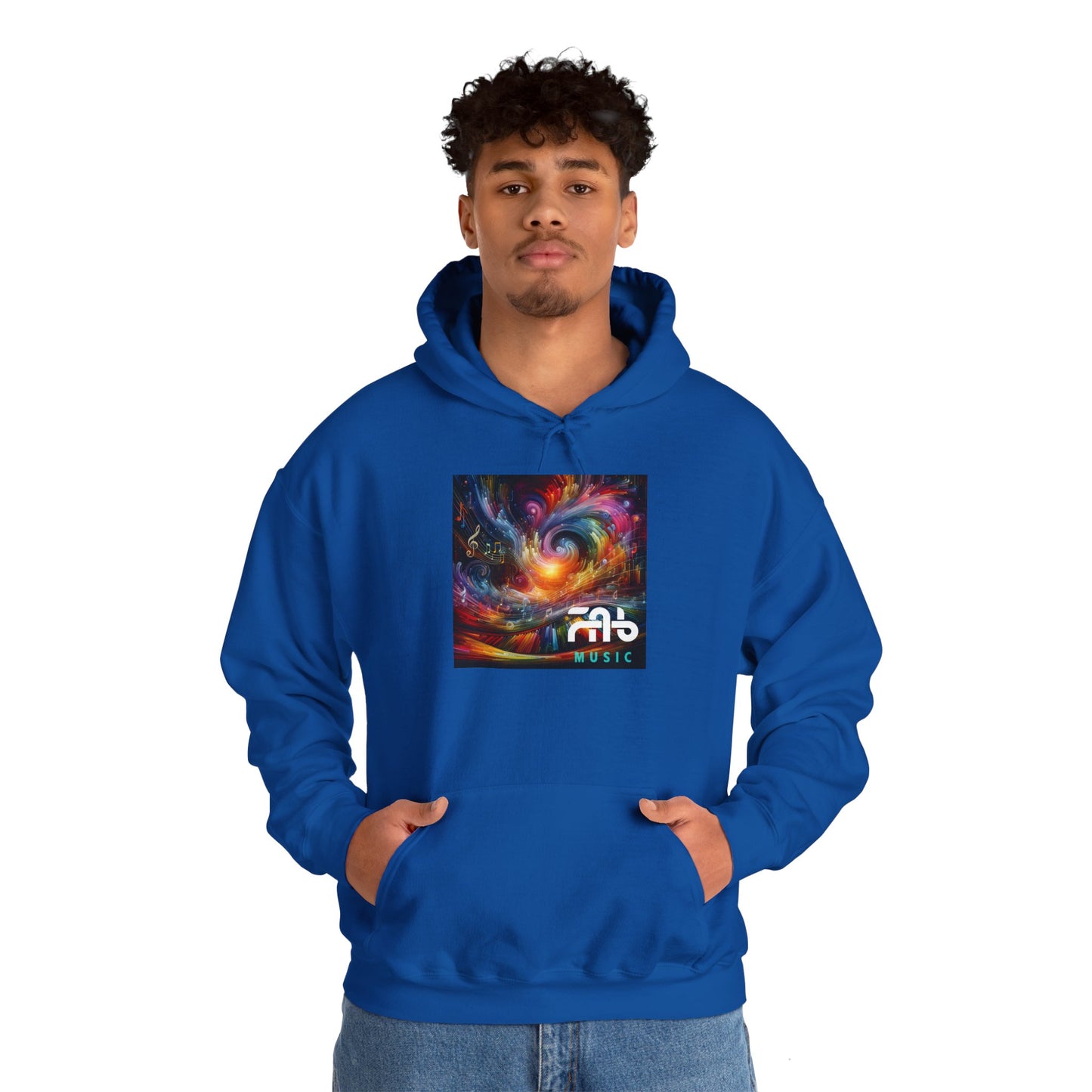 FabMusic Unisex Heavy Blend™ Hoodie (Art of Music)