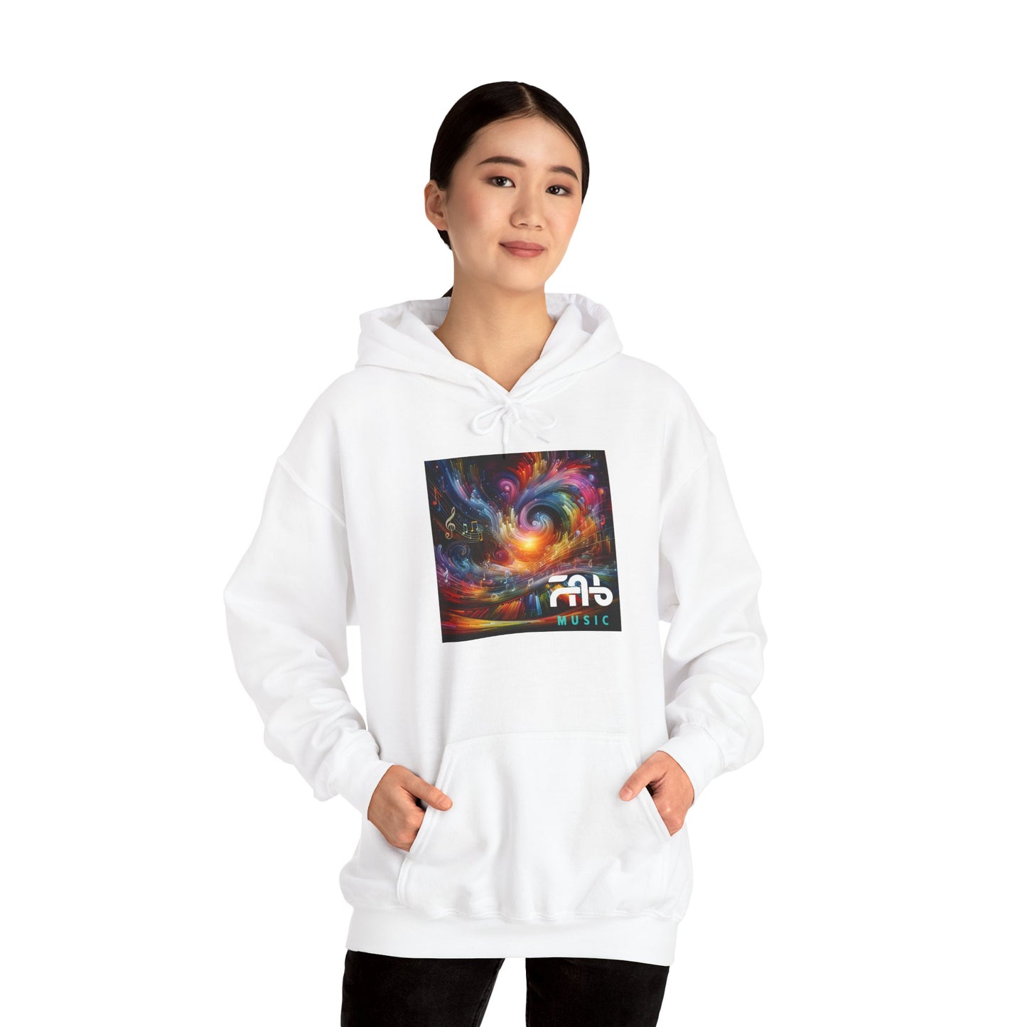 FabMusic Unisex Heavy Blend™ Hoodie (Art of Music)