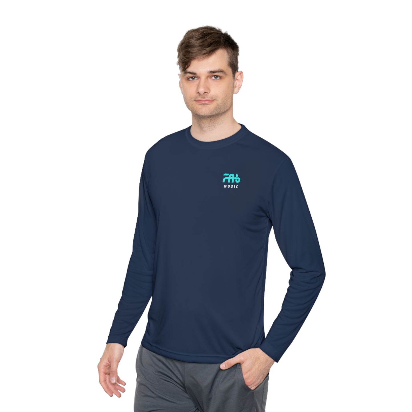 FabMusic Unisex Lightweight™ långärmad T-shirt