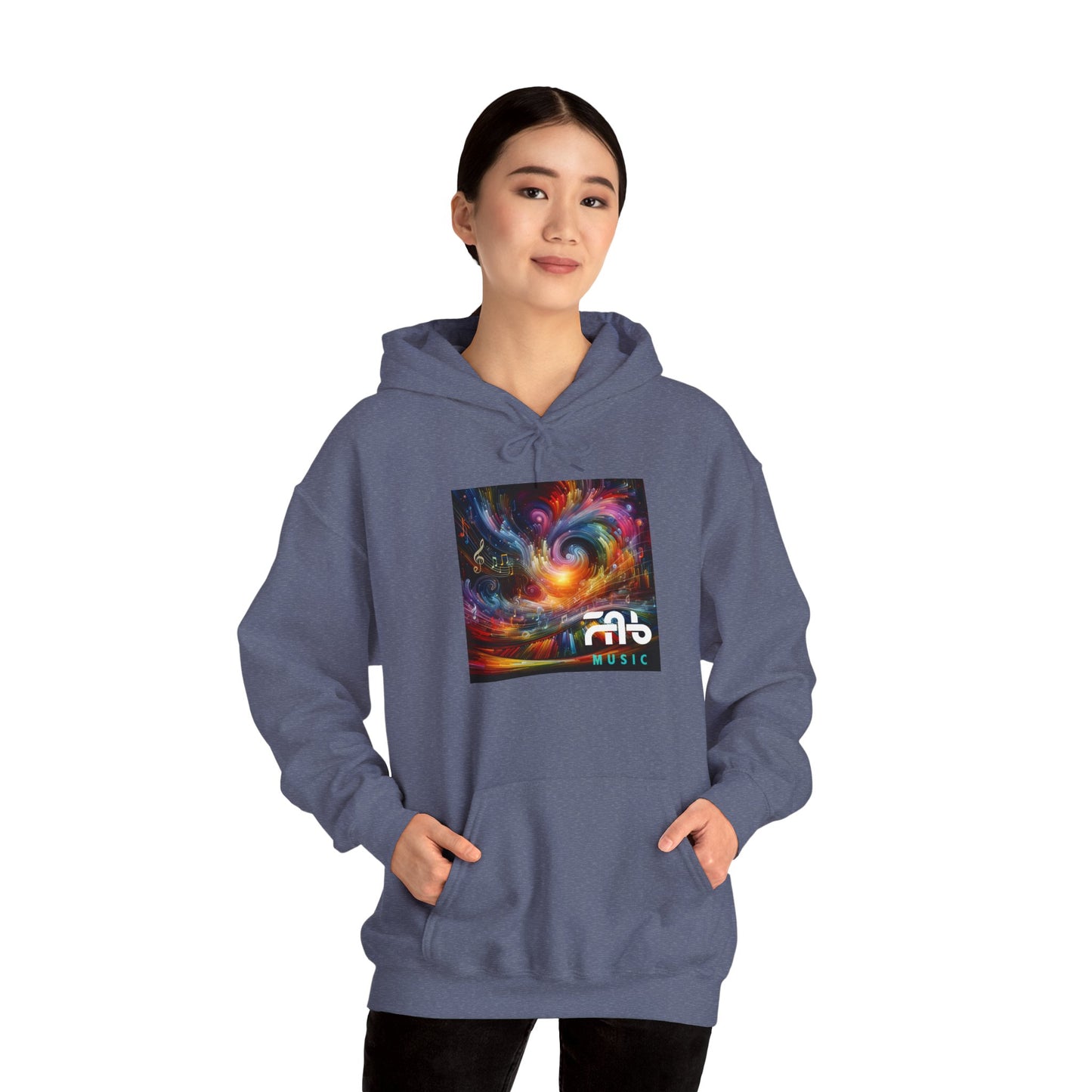 FabMusic Unisex Heavy Blend™ Hoodie (Art of Music)