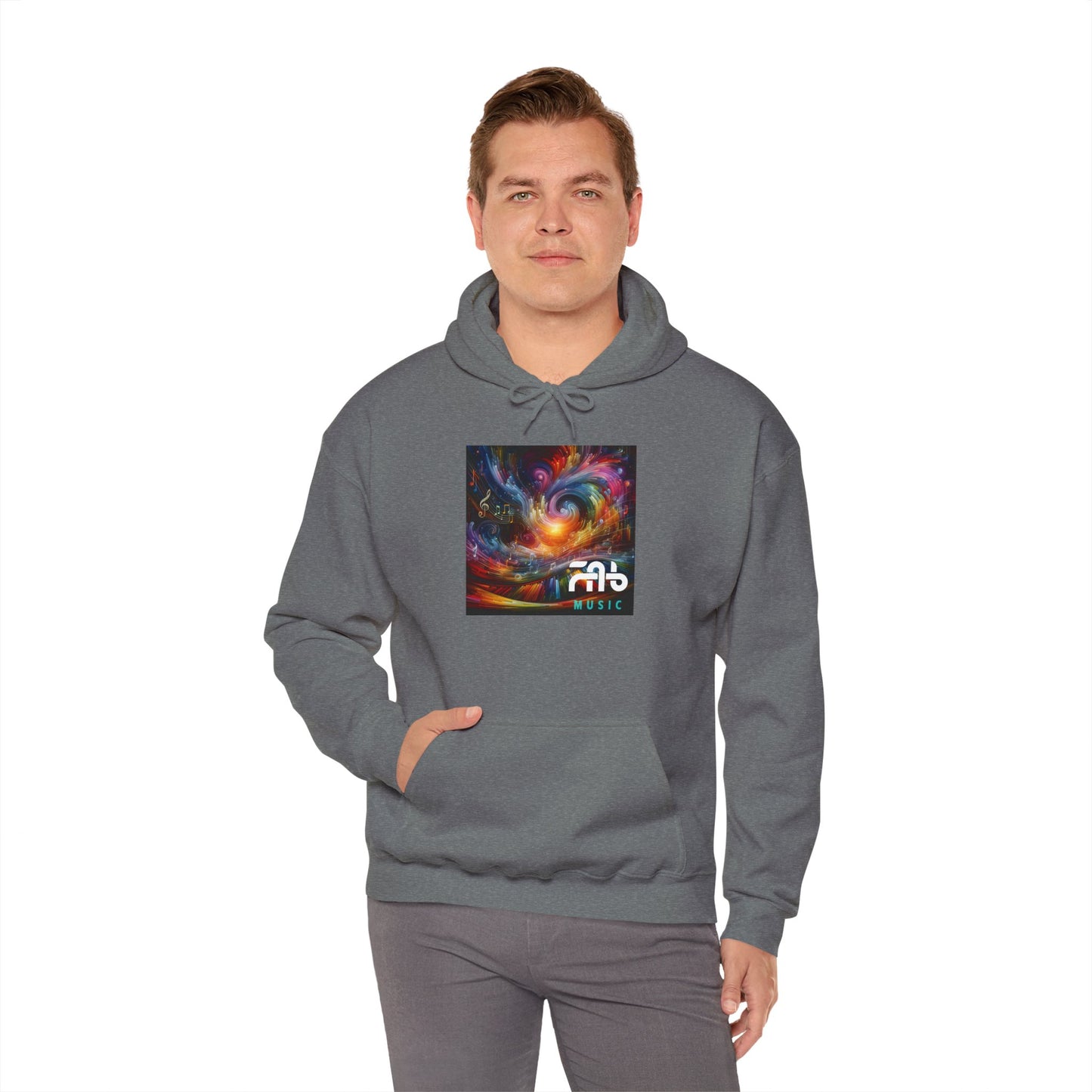 FabMusic Unisex Heavy Blend™ Hoodie (Art of Music)