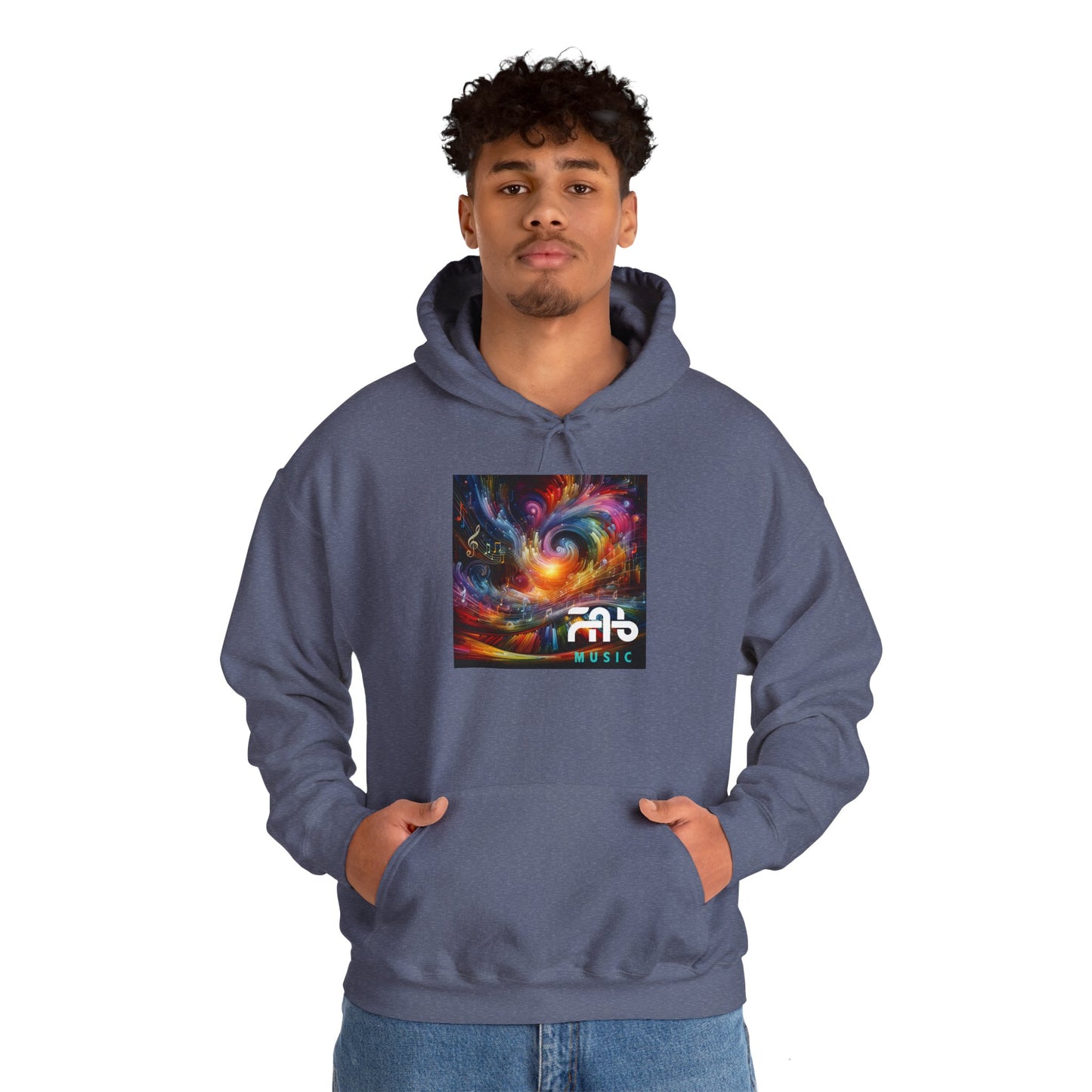 FabMusic Unisex Heavy Blend™ Hoodie (Art of Music)