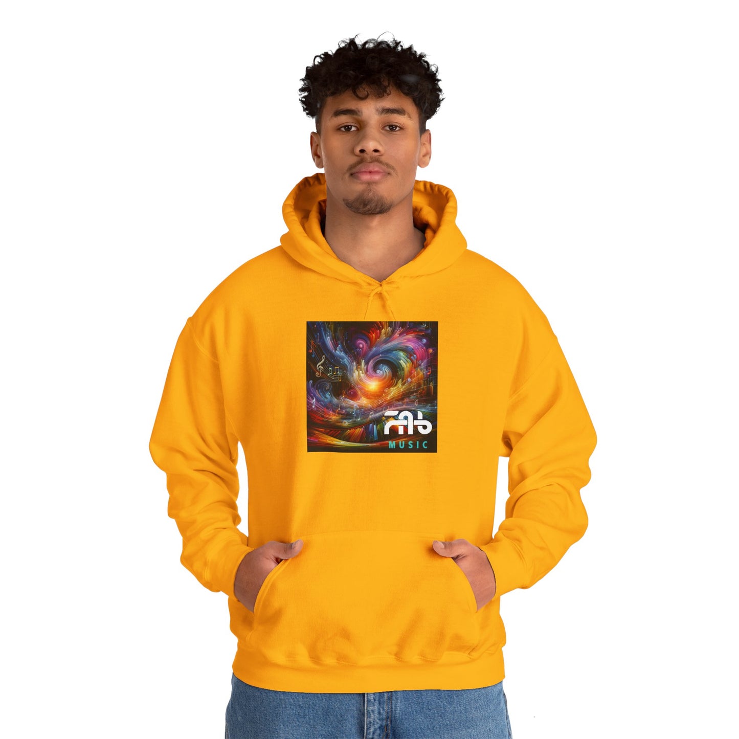 FabMusic Unisex Heavy Blend™ Hoodie (Art of Music)