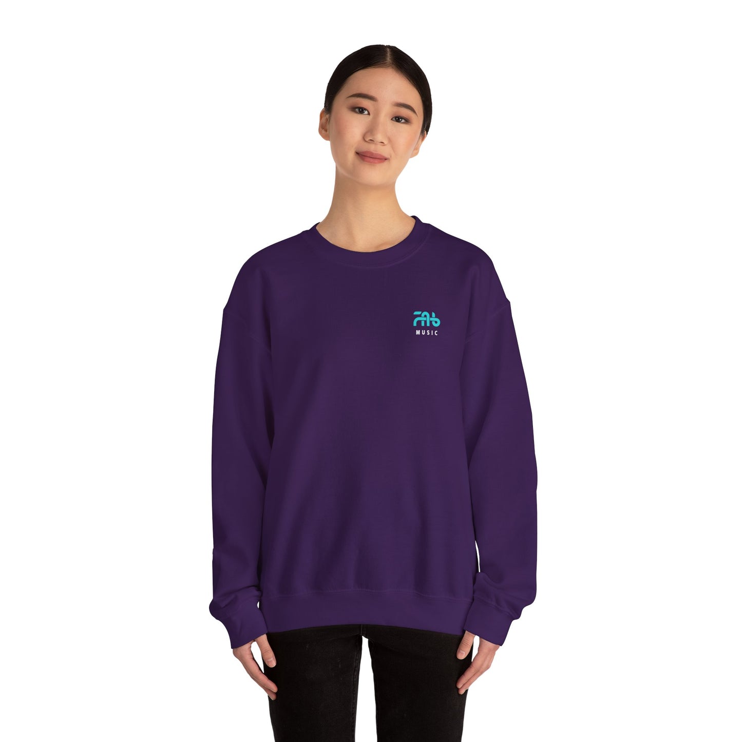 FabMusic Unisex Heavy Blend Crewneck™ Premiumtröja