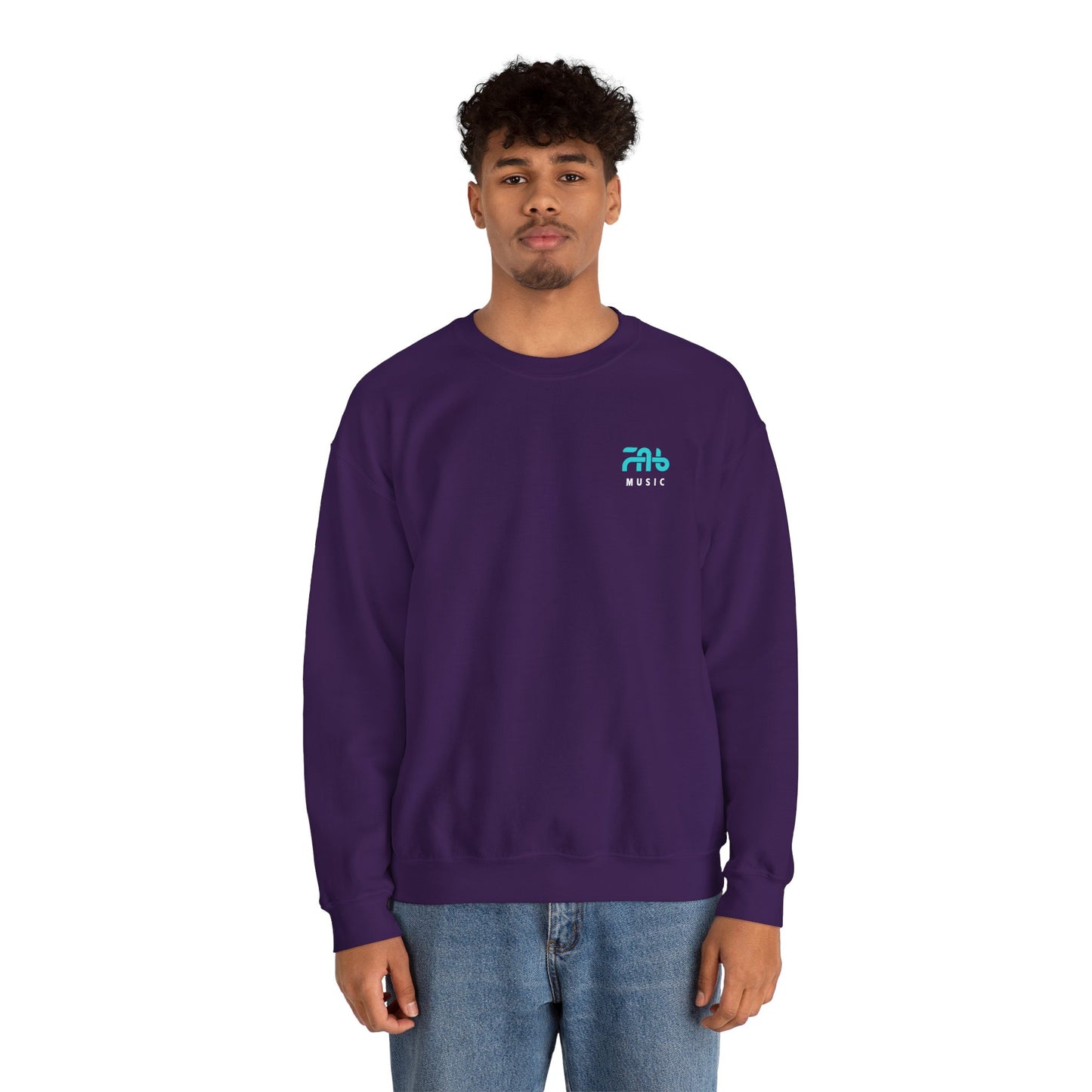 FabMusic Unisex Heavy Blend Crewneck™ Premiumtröja