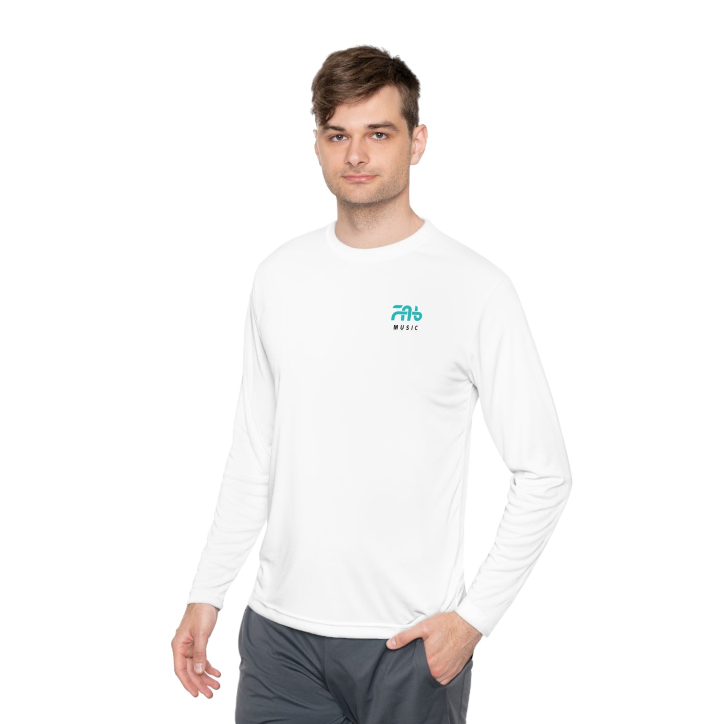 FabMusic Unisex Lightweight™ långärmad T-shirt