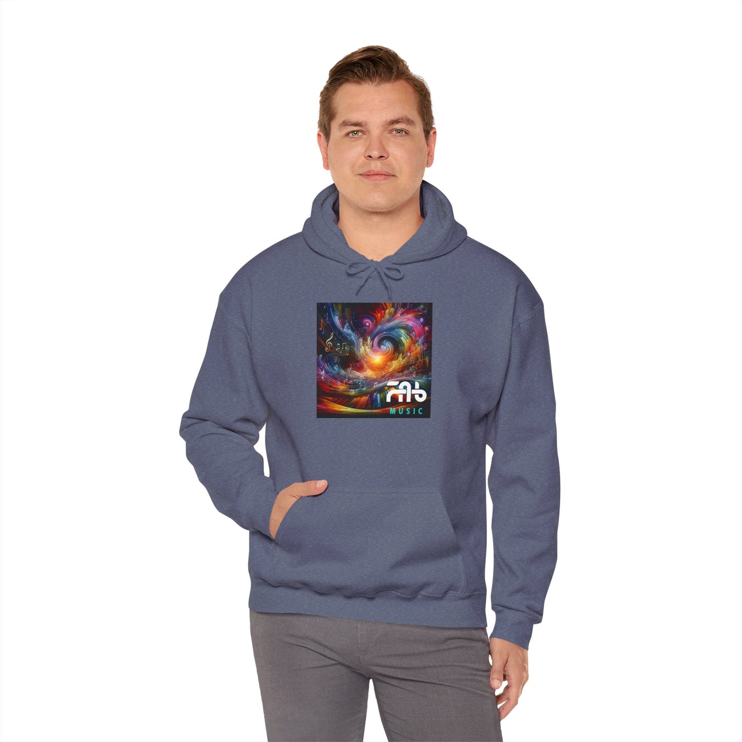 FabMusic Unisex Heavy Blend™ Hoodie (Art of Music)