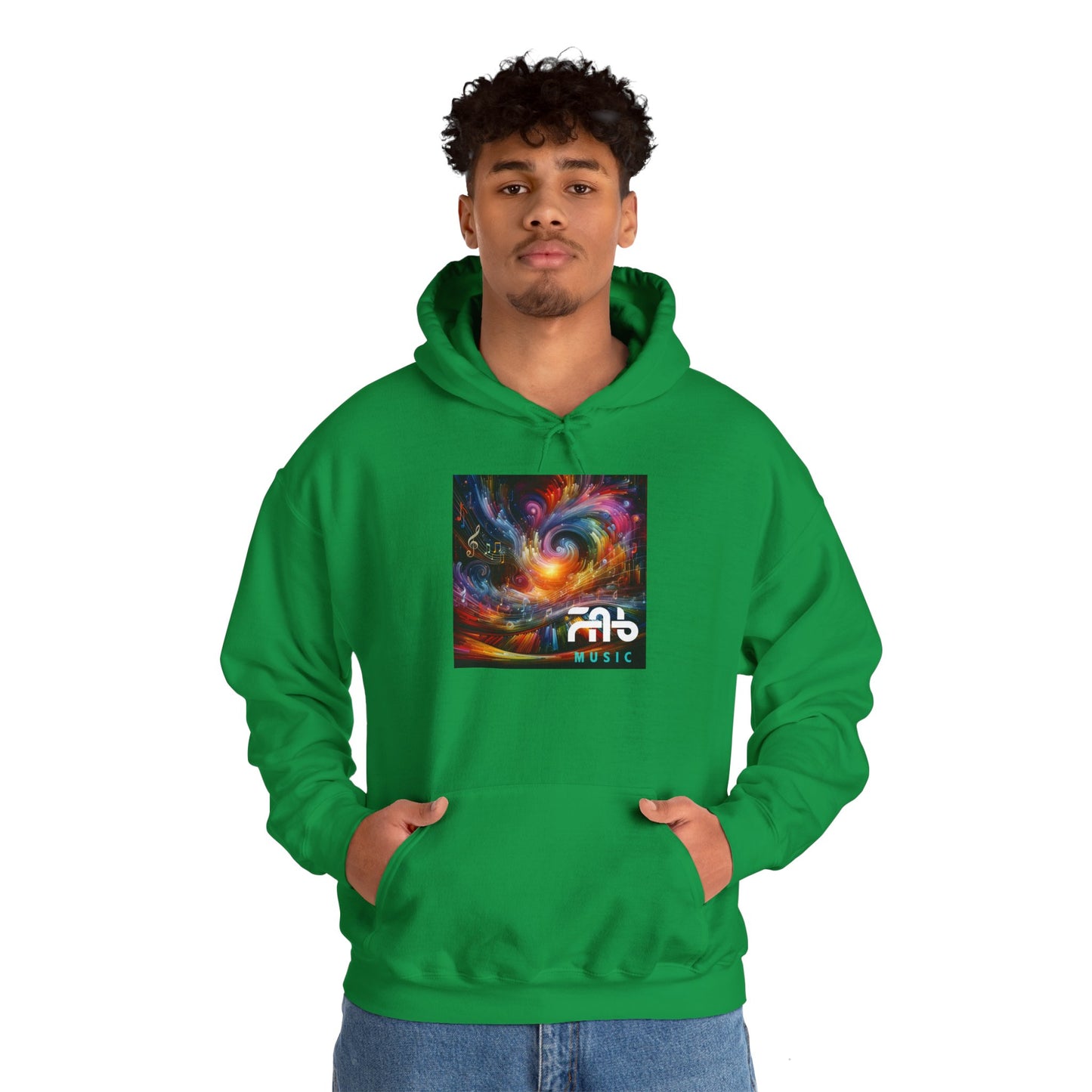 FabMusic Unisex Heavy Blend™ Hoodie (Art of Music)