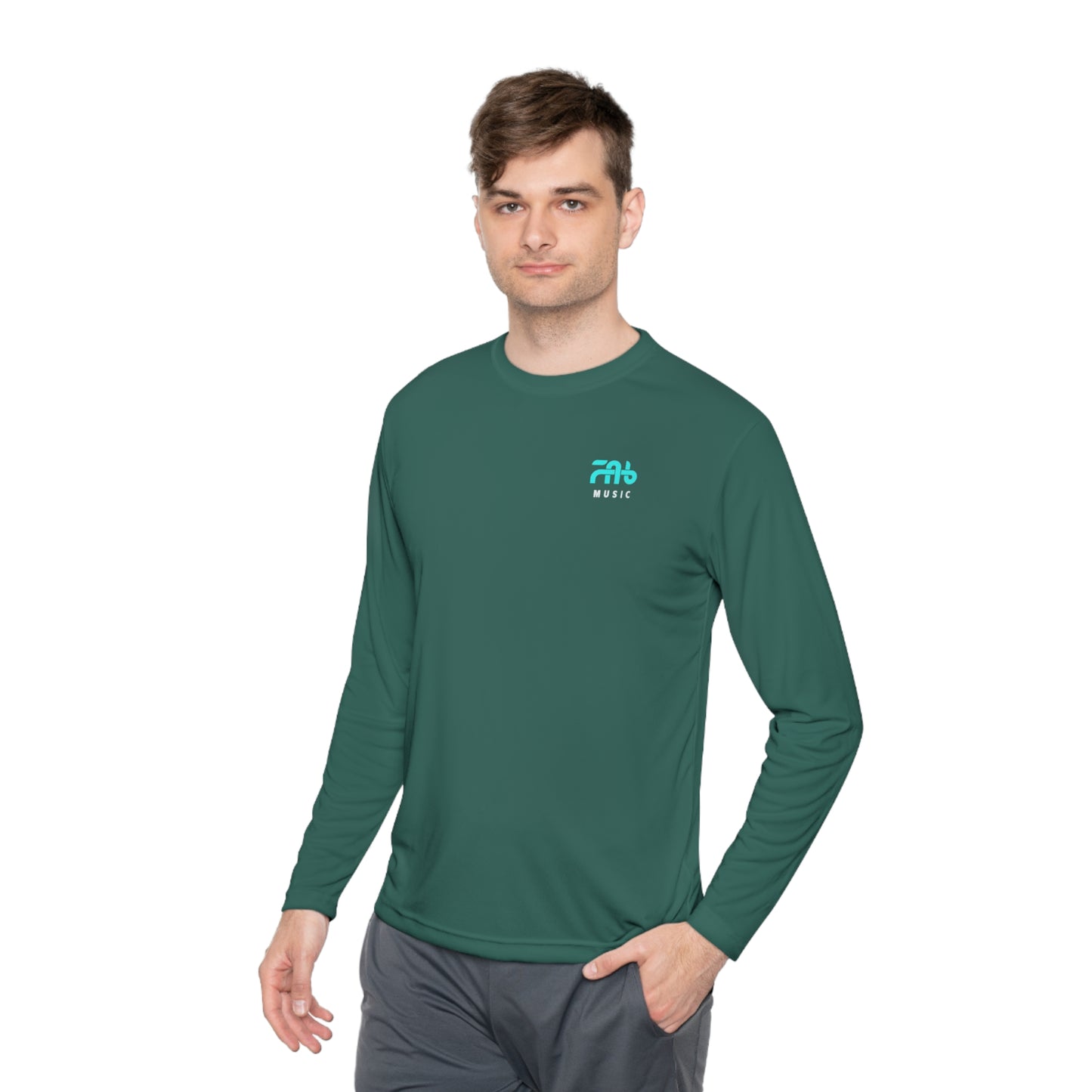 FabMusic Unisex Lightweight™ långärmad T-shirt