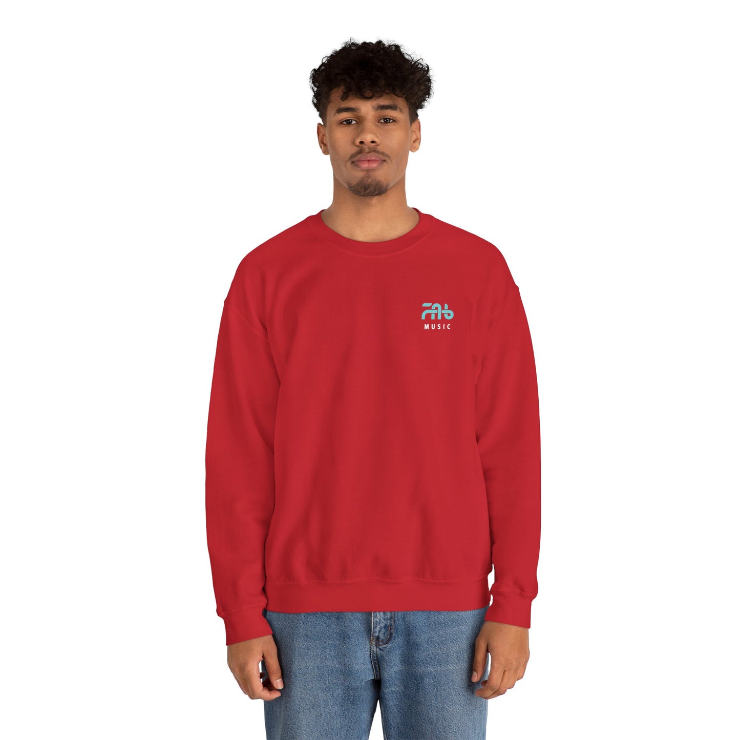 FabMusic Unisex Heavy Blend Crewneck™ Premiumtröja