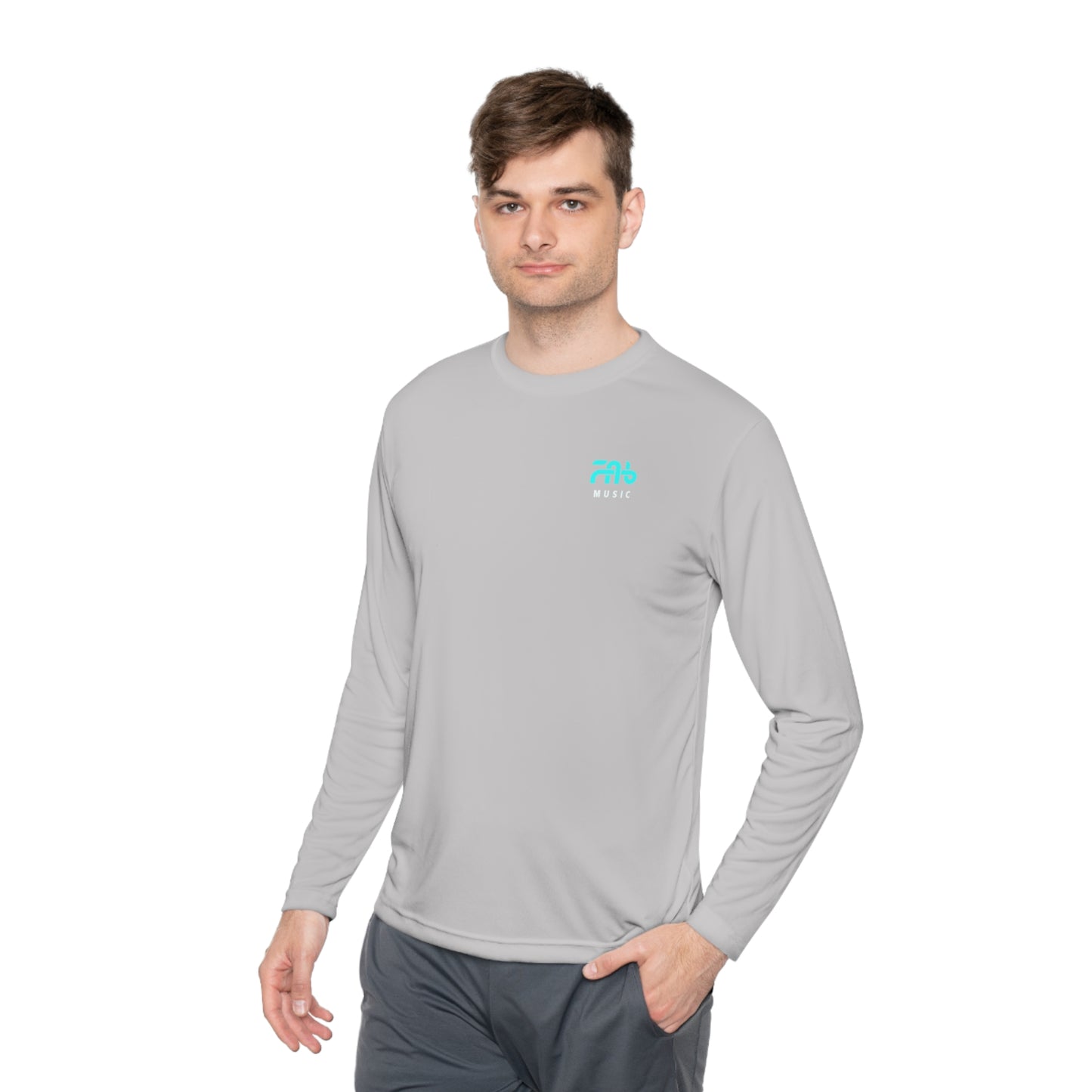 FabMusic Unisex Lightweight™ långärmad T-shirt
