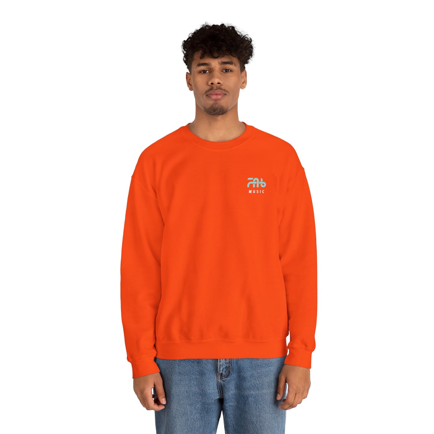 FabMusic Unisex Heavy Blend Crewneck™ Premiumtröja