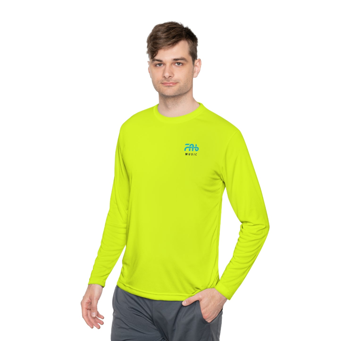 FabMusic Unisex Lightweight™ långärmad T-shirt