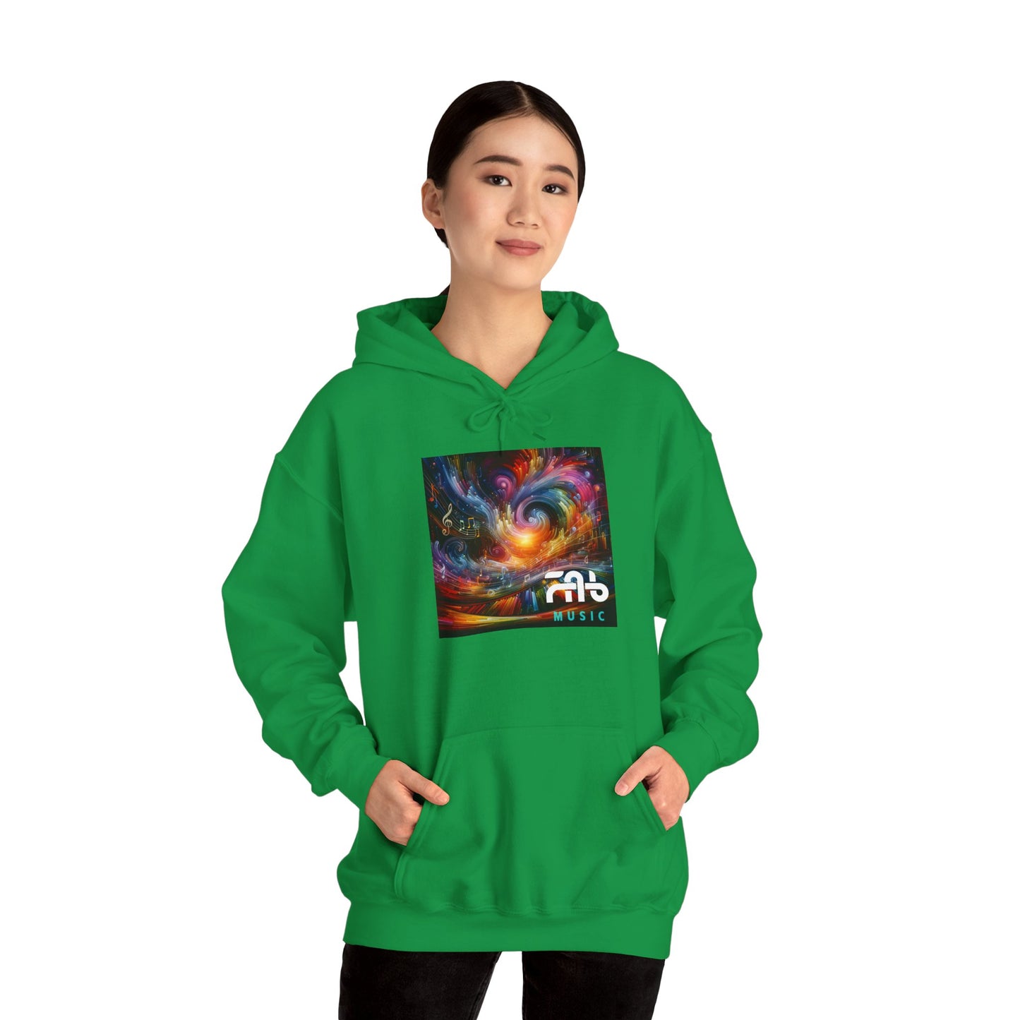 FabMusic Unisex Heavy Blend™ Hoodie (Art of Music)