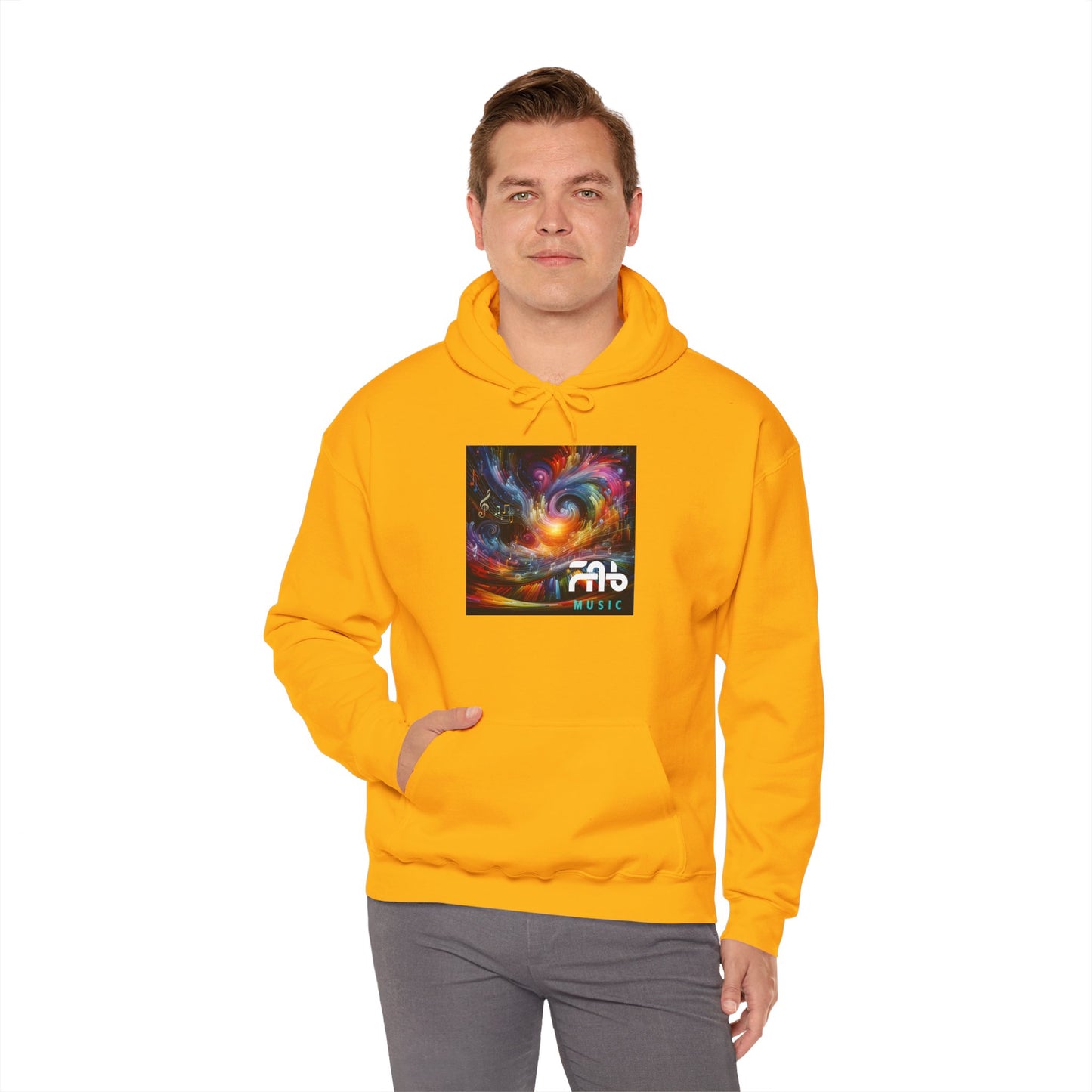 FabMusic Unisex Heavy Blend™ Hoodie (Art of Music)