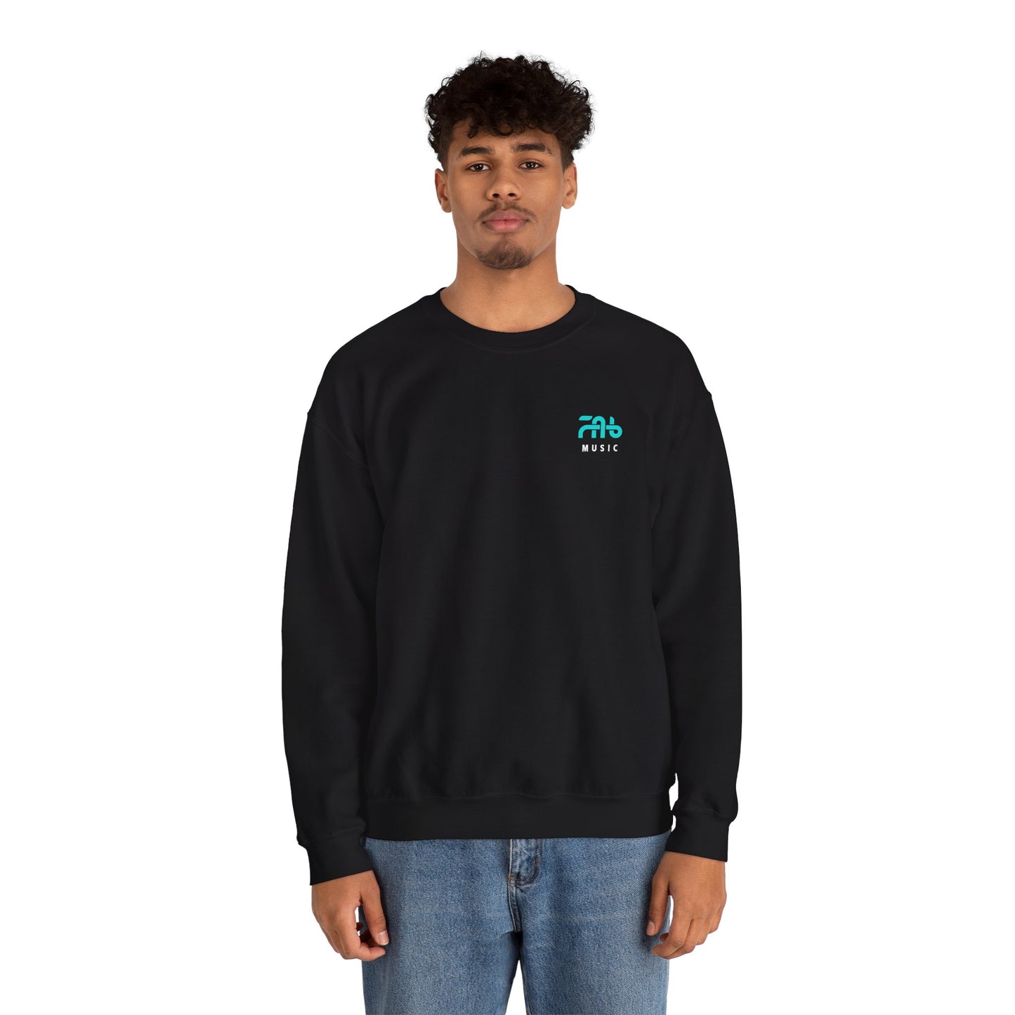 FabMusic Unisex Heavy Blend Crewneck™ Premiumtröja