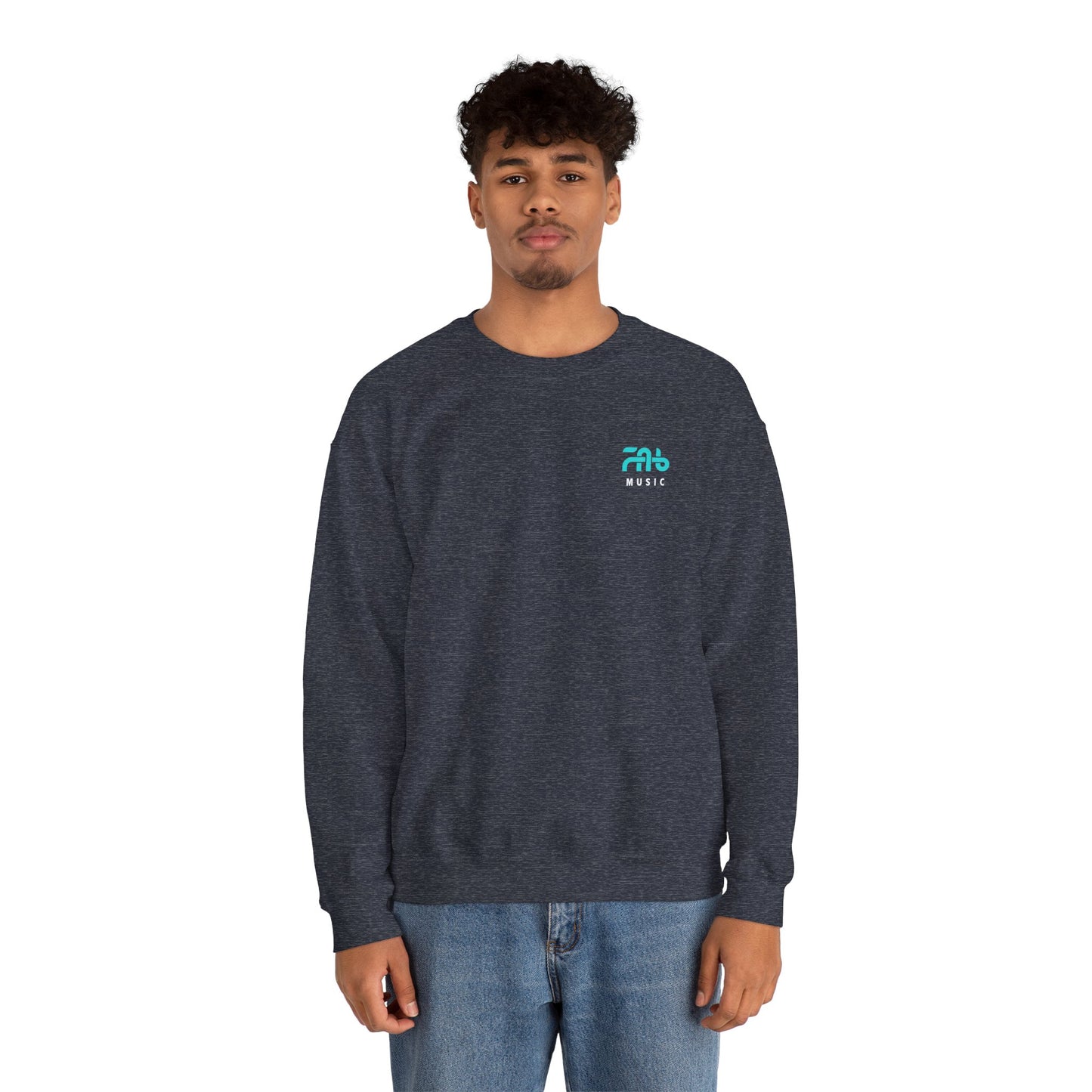 FabMusic Unisex Heavy Blend Crewneck™ Premiumtröja