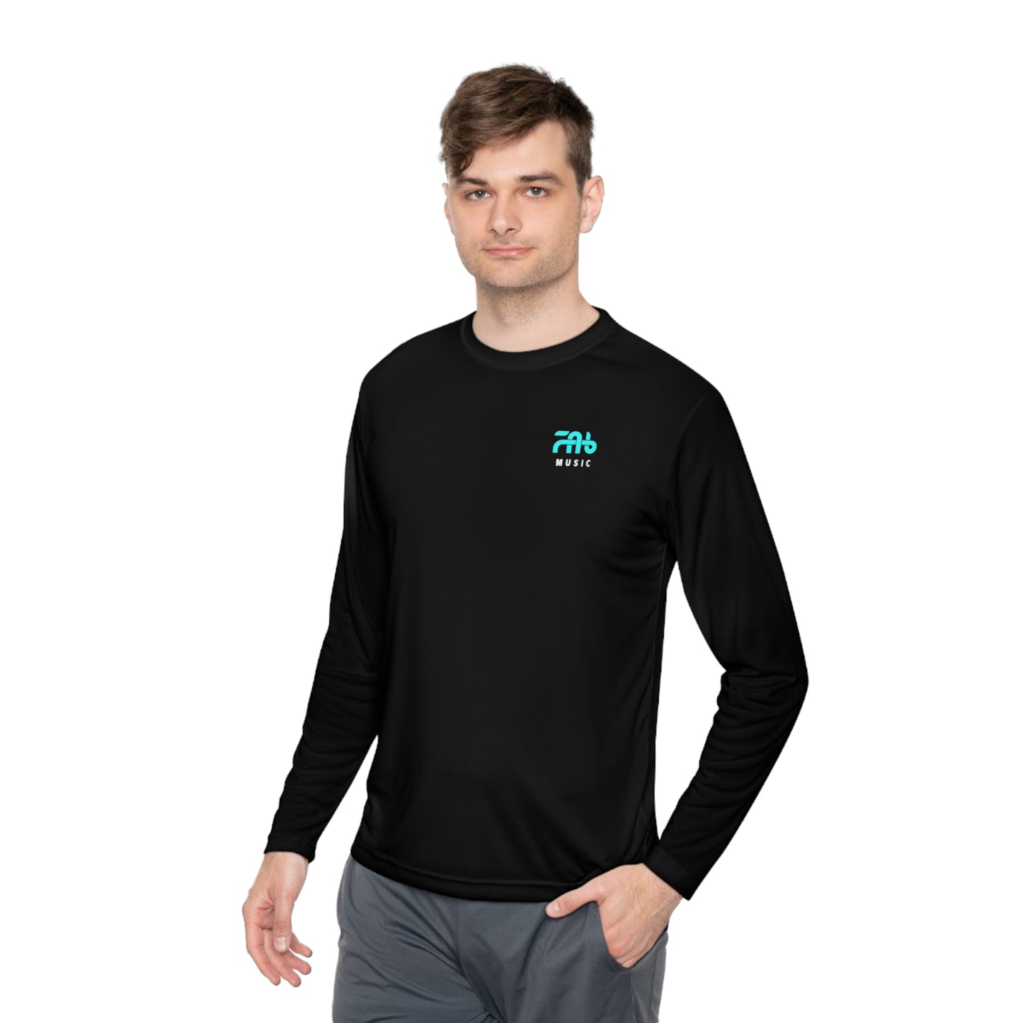 FabMusic Unisex Lightweight™ långärmad T-shirt