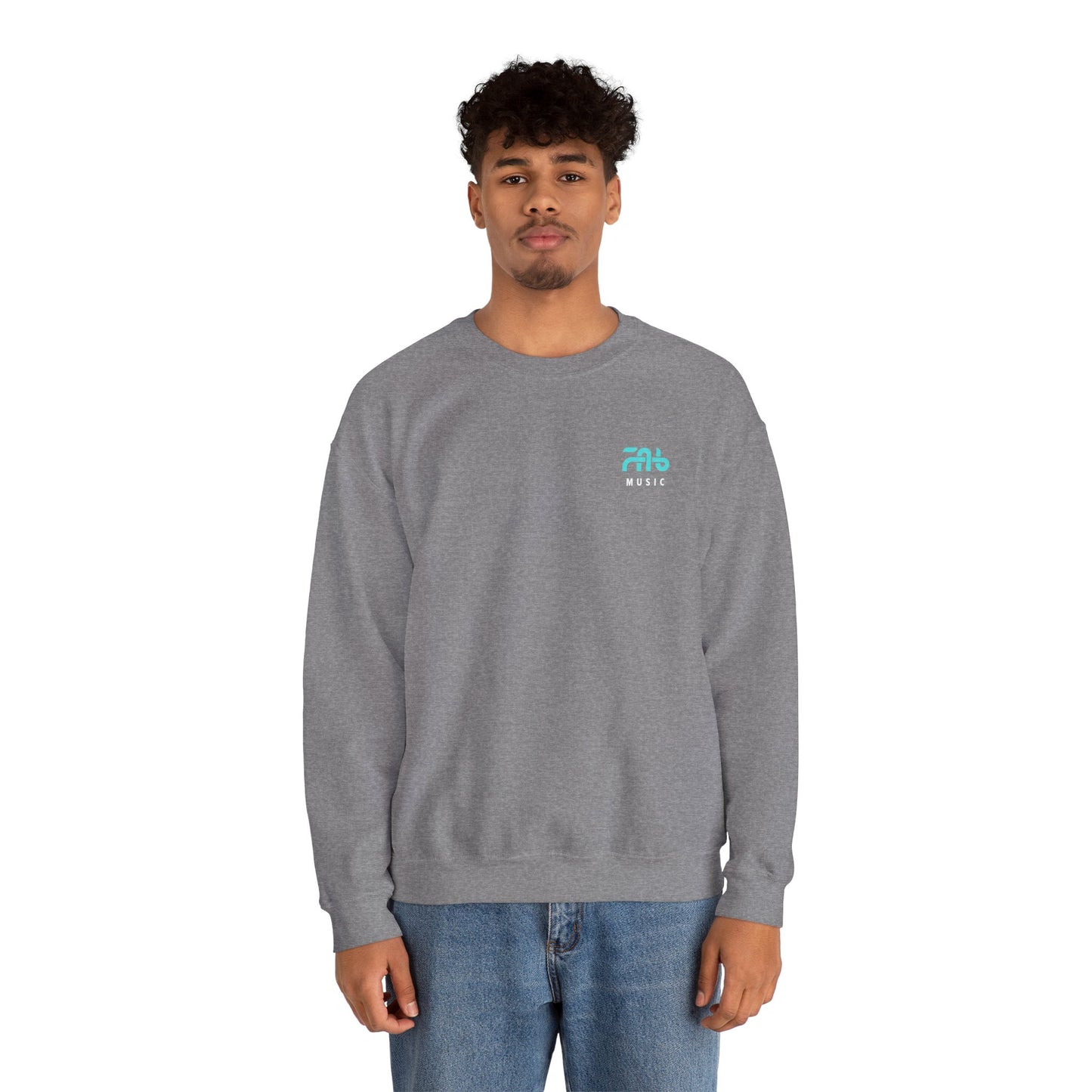 FabMusic Unisex Heavy Blend Crewneck™ Premiumtröja
