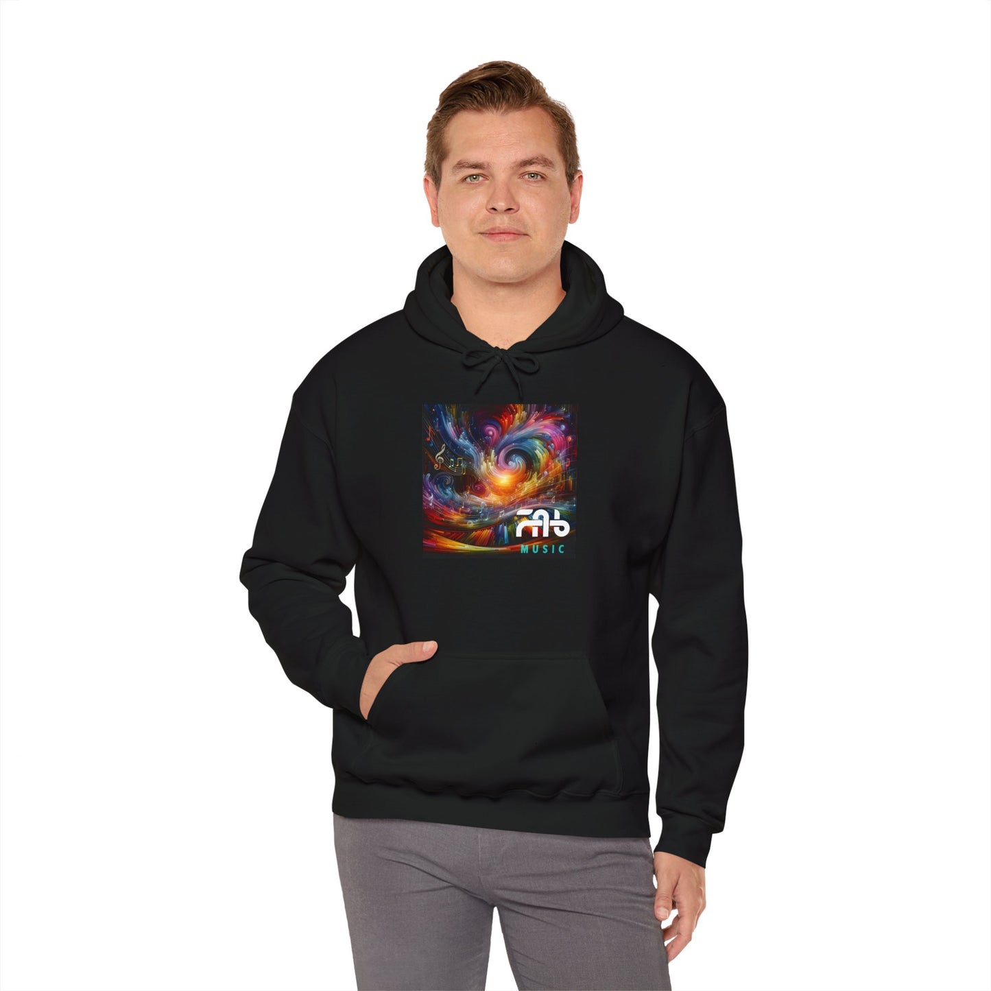 FabMusic Unisex Heavy Blend™ Hoodie (Art of Music)