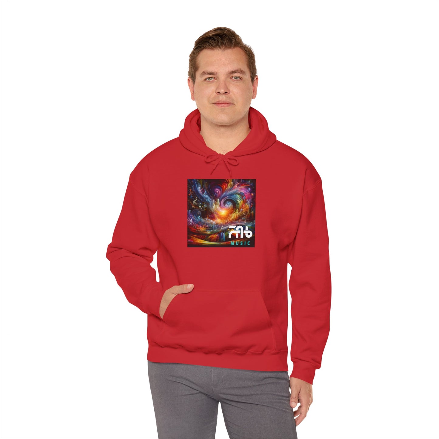 FabMusic Unisex Heavy Blend™ Hoodie (Art of Music)