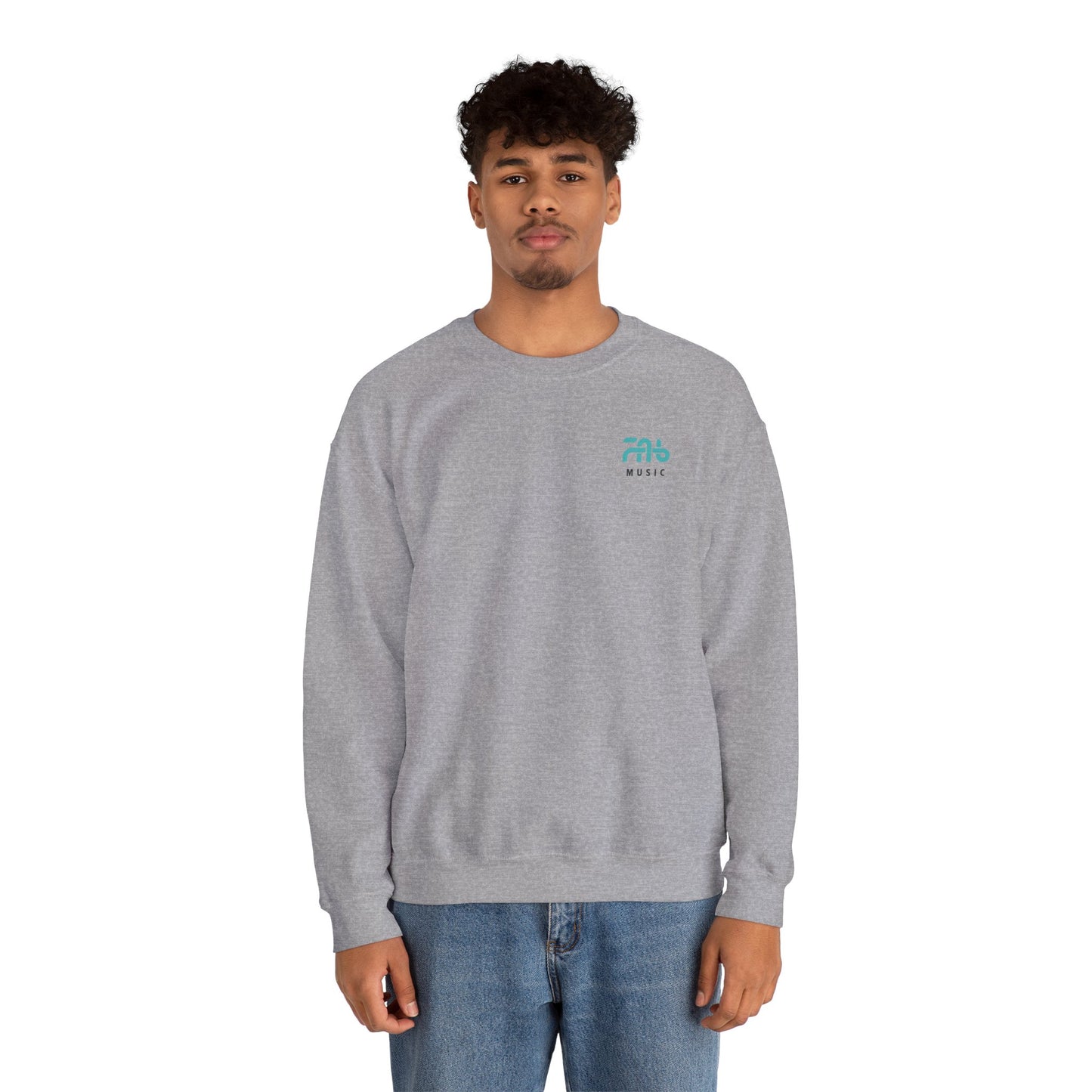 FabMusic Unisex Heavy Blend Crewneck™ Premiumtröja