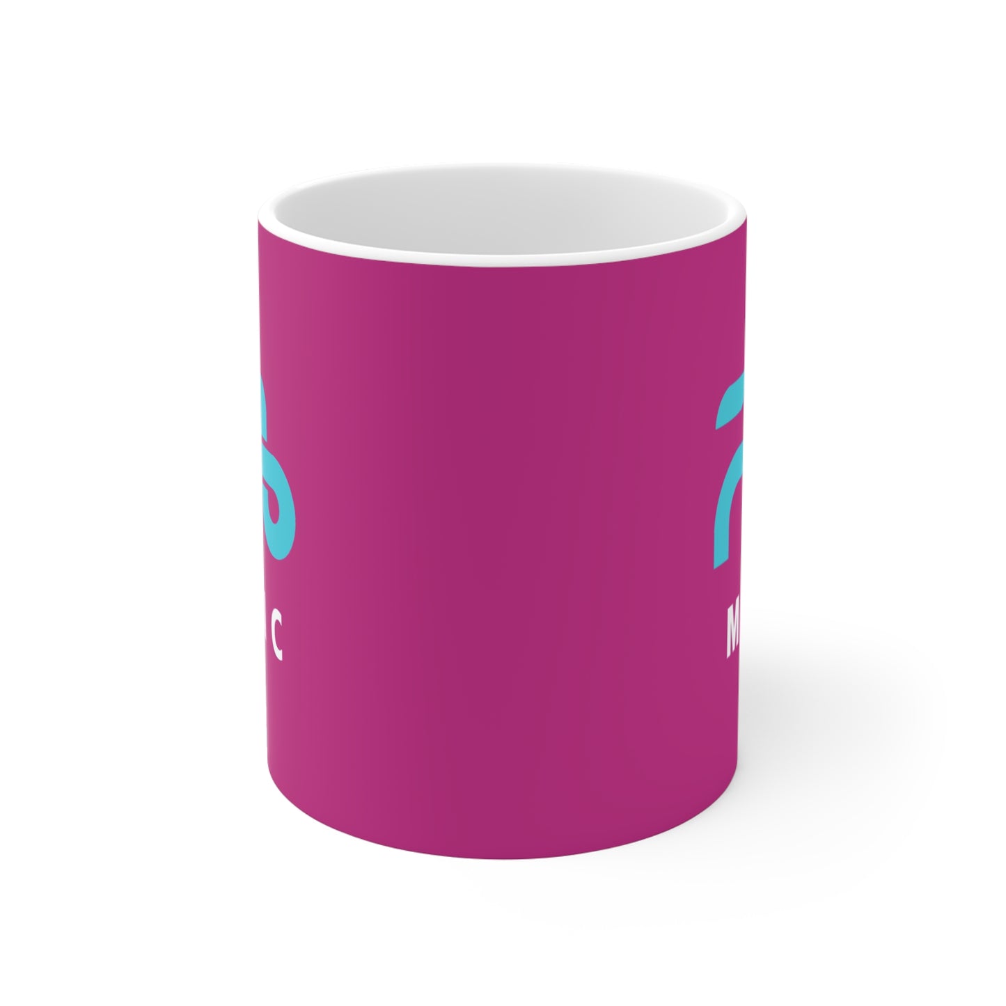 FabMusic logotypmugg 11oz (0,33L) Rosa