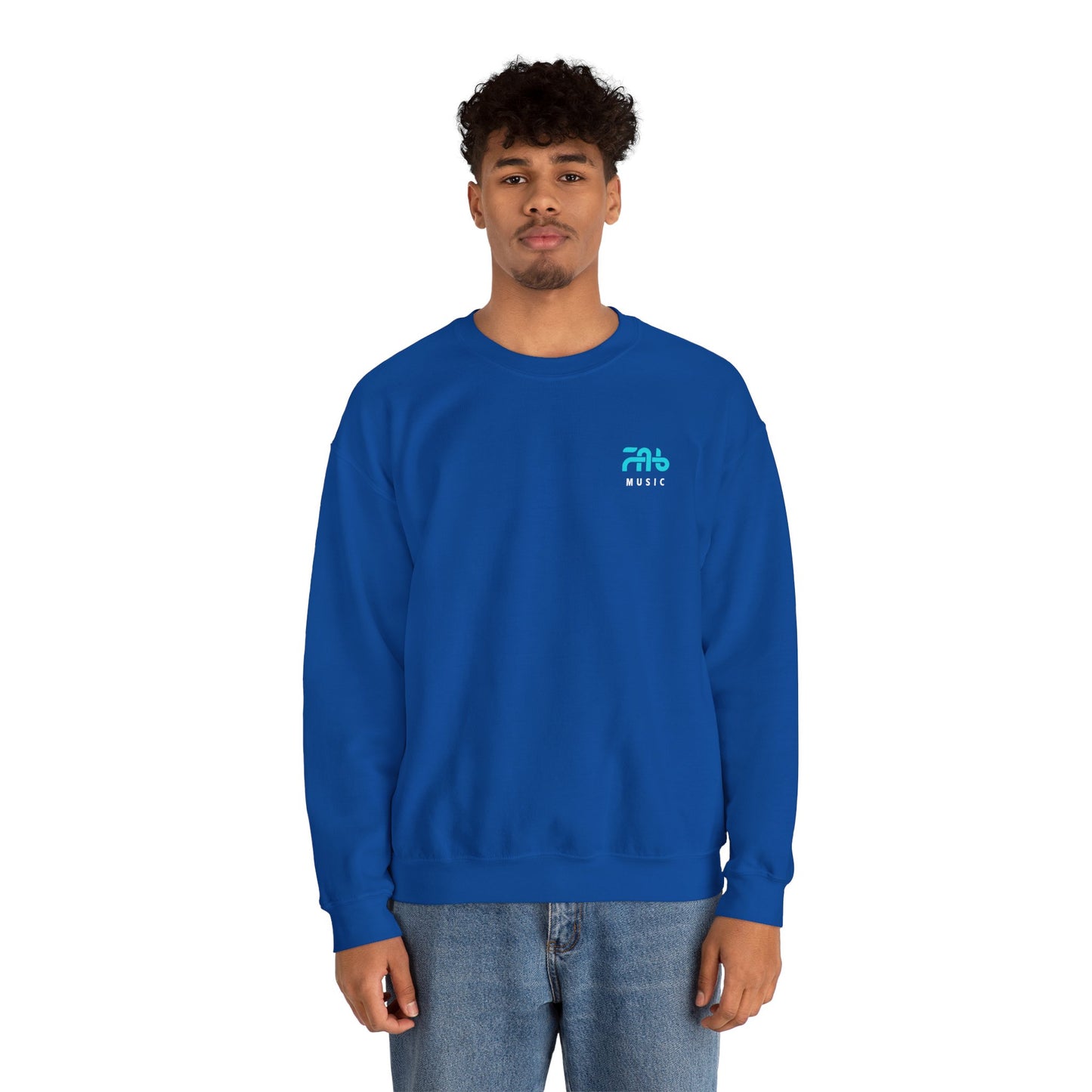 FabMusic Unisex Heavy Blend Crewneck™ Premiumtröja