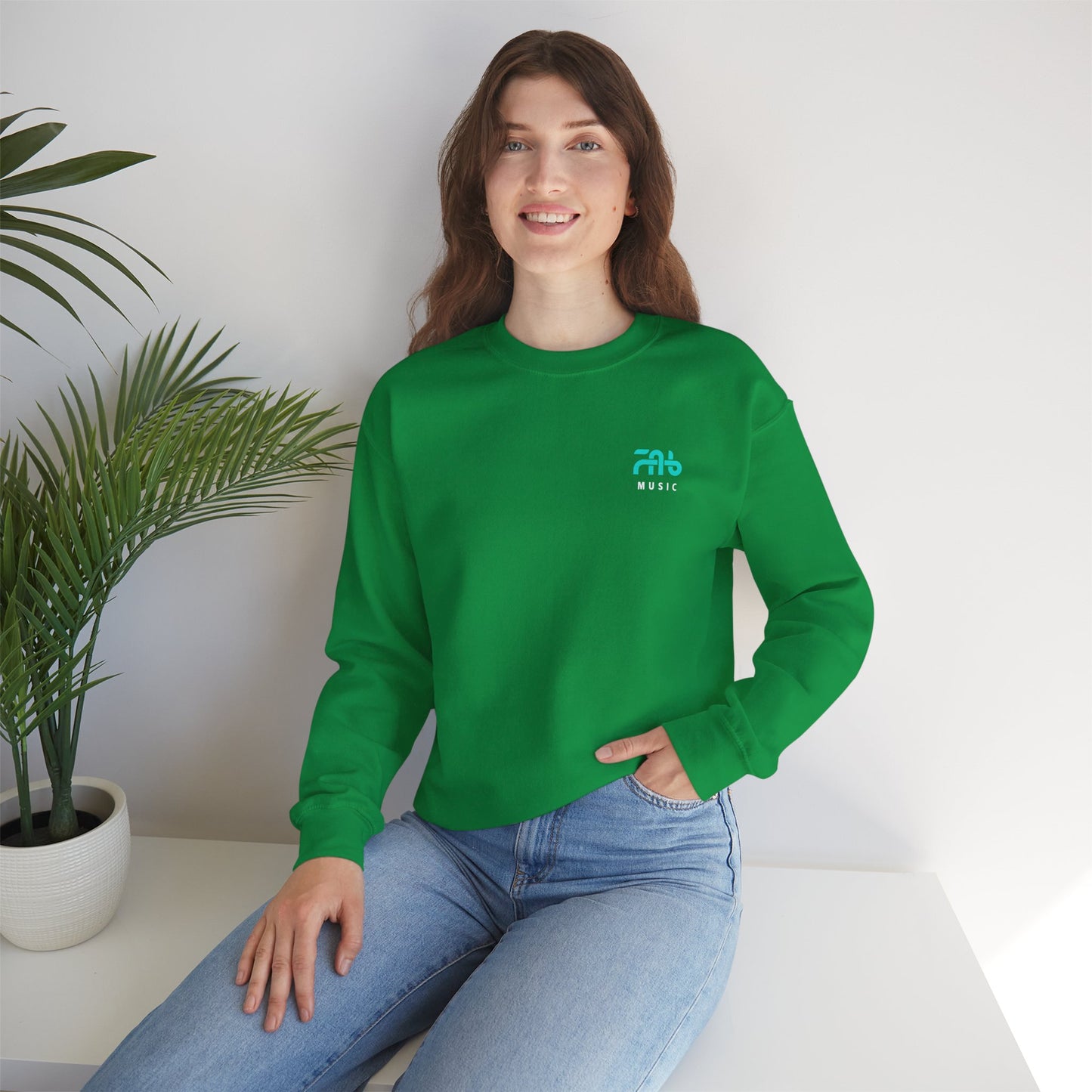 FabMusic Unisex Heavy Blend Crewneck™ Premiumtröja