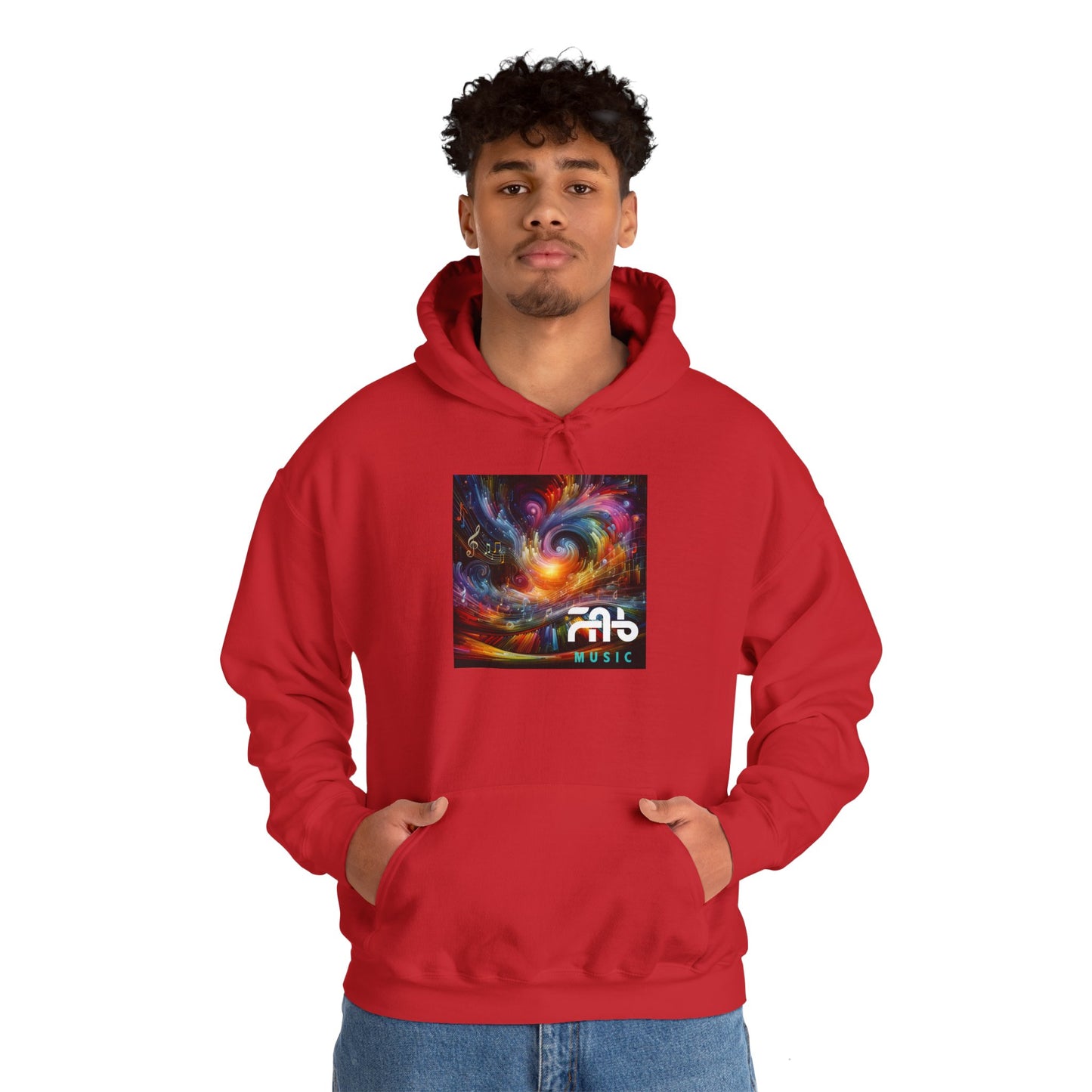 FabMusic Unisex Heavy Blend™ Hoodie (Art of Music)