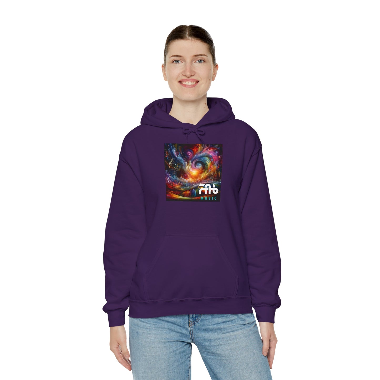 FabMusic Unisex Heavy Blend™ Hoodie (Art of Music)
