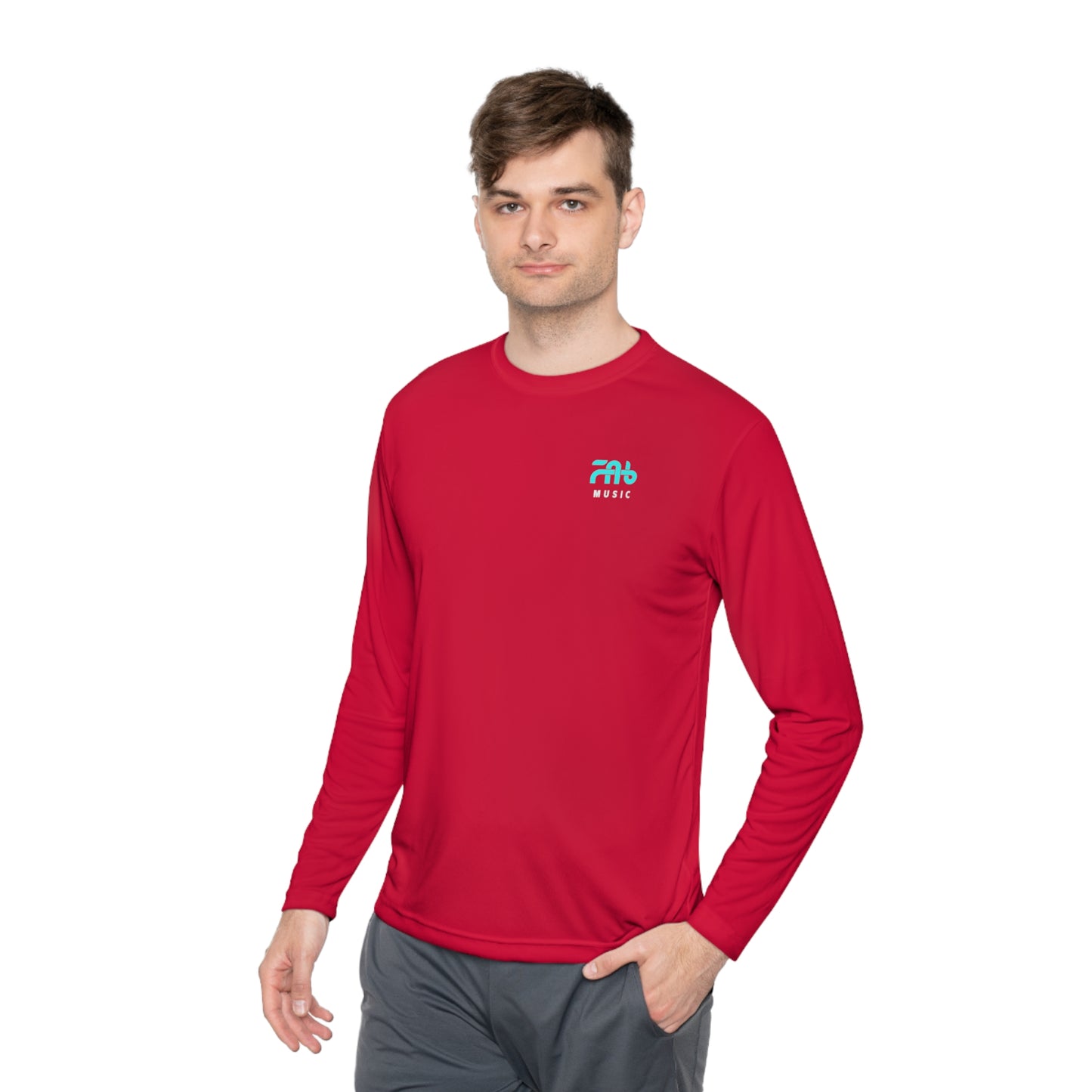 FabMusic Unisex Lightweight™ långärmad T-shirt