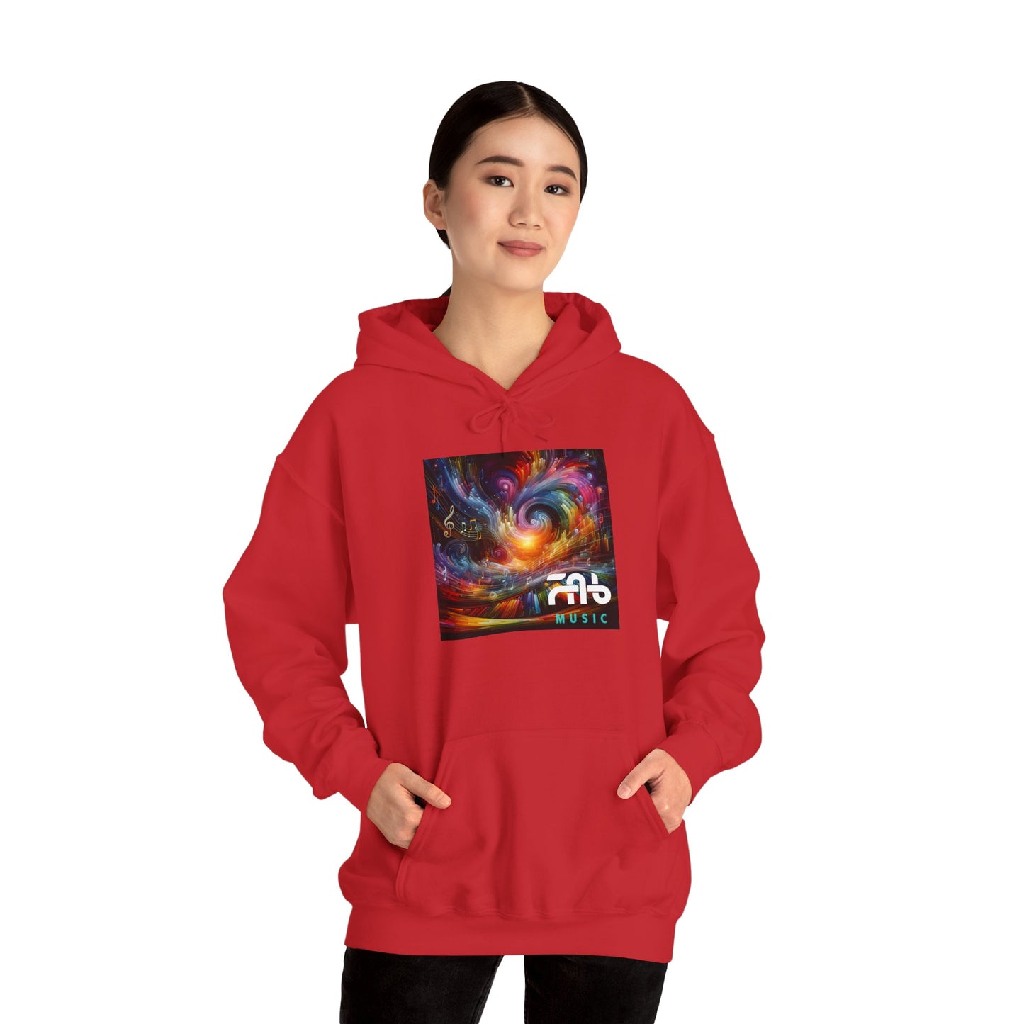 FabMusic Unisex Heavy Blend™ Hoodie (Art of Music)