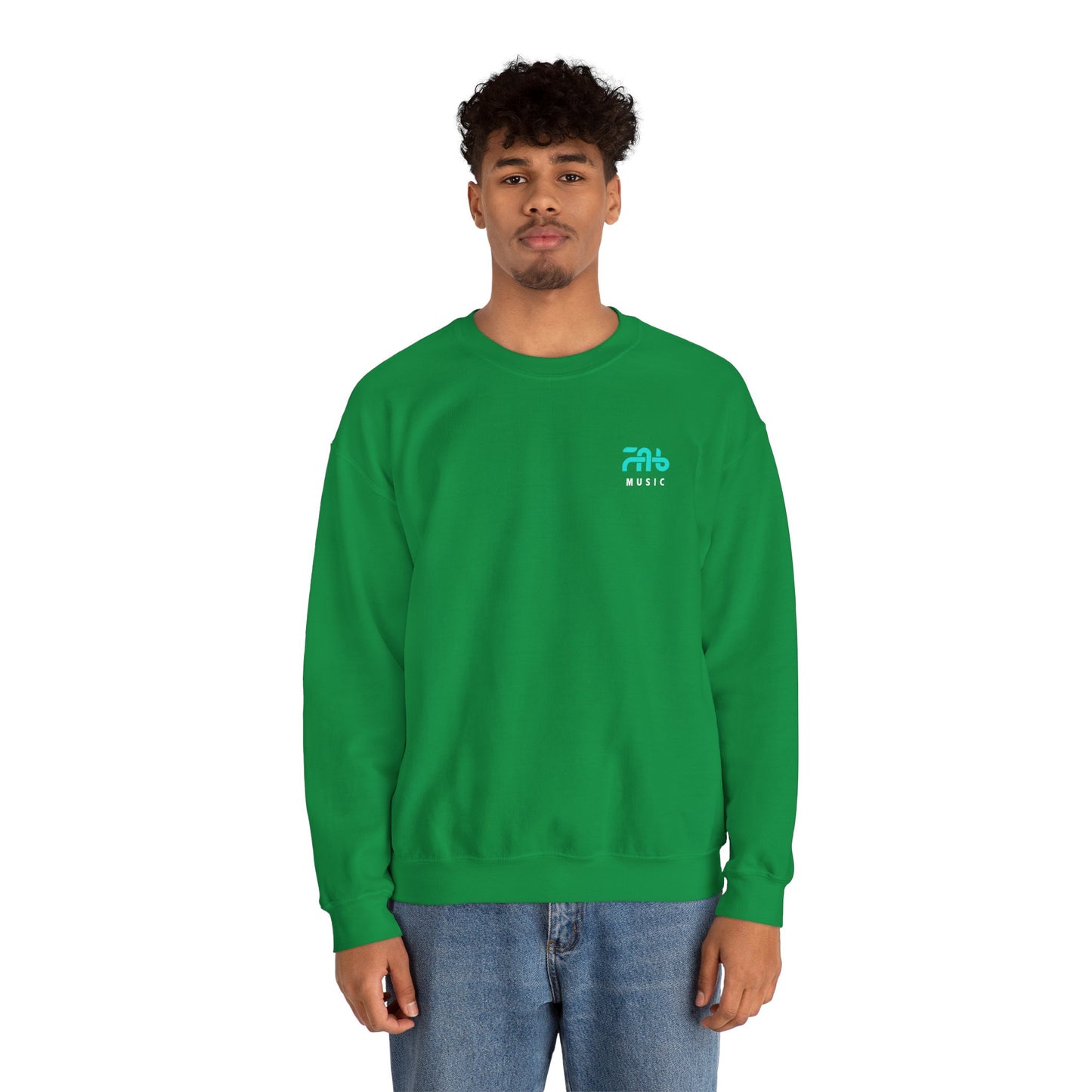 FabMusic Unisex Heavy Blend Crewneck™ Premiumtröja