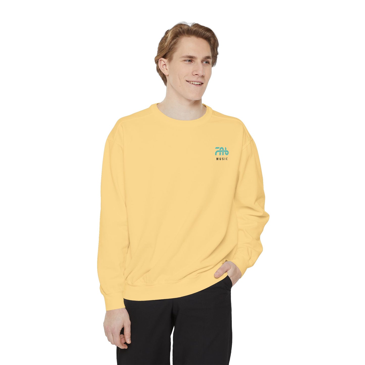 FabMusic Unisex Garment-Dyed™ tröja